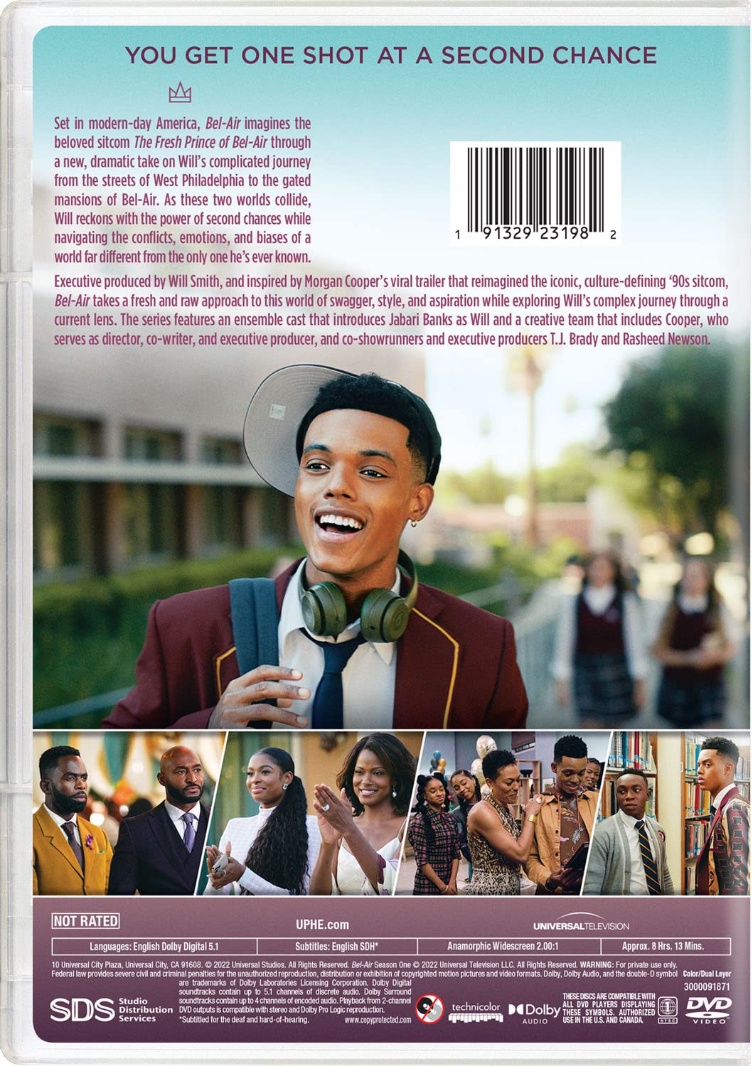 Bel-Air: Season 1 DVD - Classic 90s Sitcom TV Series Box Set | Perfect for Family Movie Nights & Nostalgic Entertainment