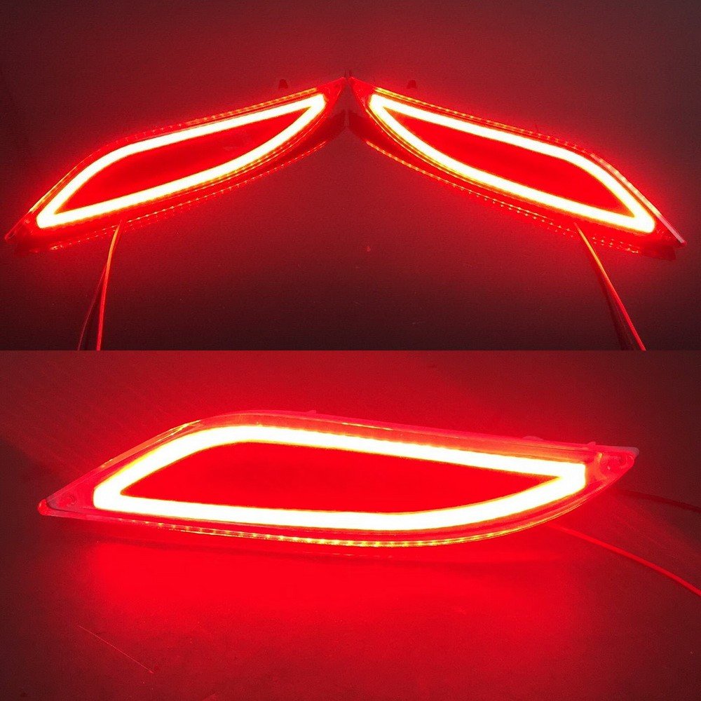 2016-2019 Chevrolet Malibu LED Brake Lights - DRL Turn Signal Lights with Light Guide for Night Driving | Upgrade Headlights & Tail Lights for Safety & Style
