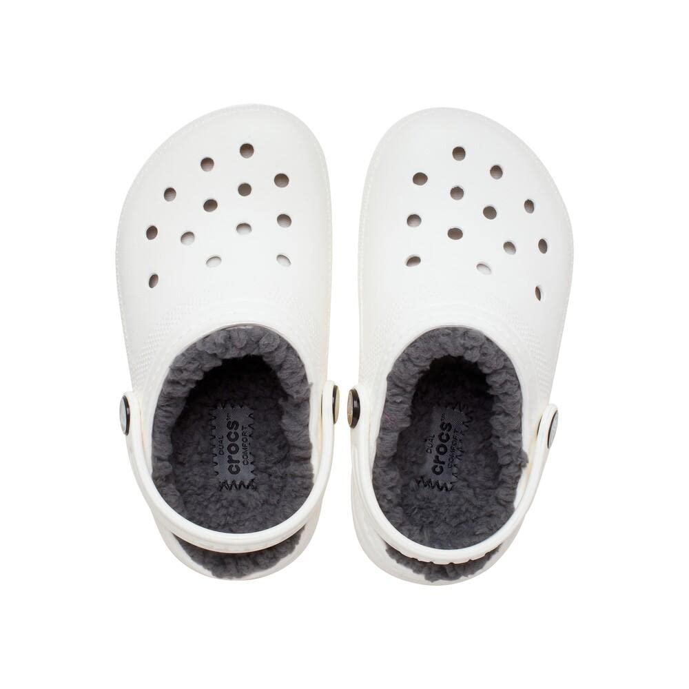 Crocs Kids' Classic Lined Clog - Waterproof & Comfortable Winter Shoes for Boys & Girls - Perfect for Indoor & Outdoor Play, School, and Cold Weather Activities