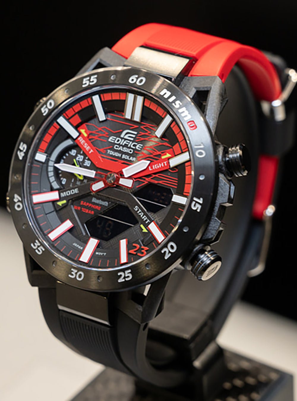 CASIO Edifice NISMO MY23 Edition ECB-2000N-1AJR Men's Sport Watch - Japan Movement, JDM - Perfect for Racing Enthusiasts & Car Lovers