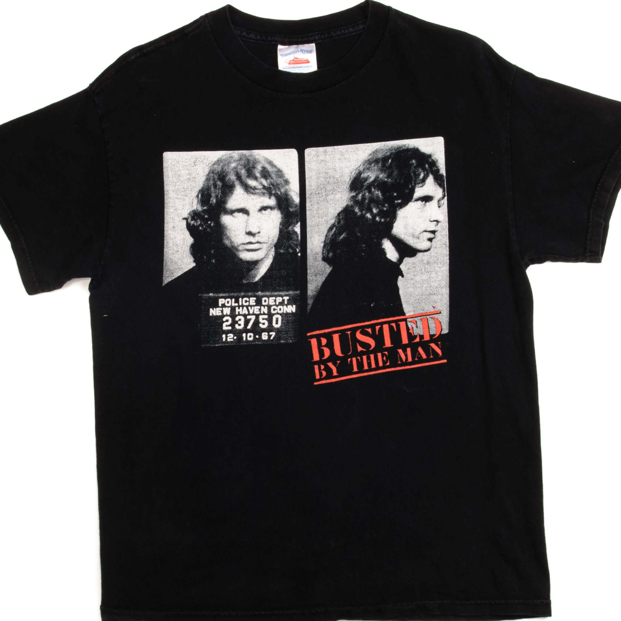 Vintage Jim Morrison The Doors T-Shirt 2003 Medium Size - Classic Rock Band Tee for Concerts, Casual Wear & Music Lovers