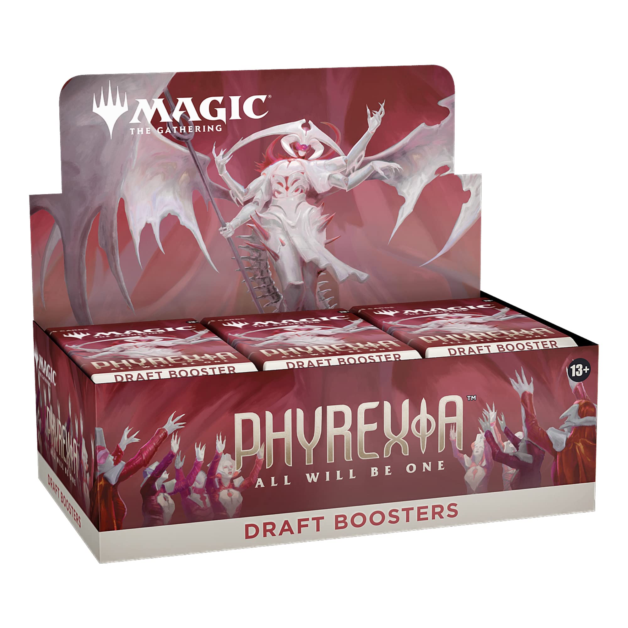 Magic: The Gathering Phyrexia All Will Be One Draft Booster Box - 36 Packs (540 Cards) | MTG Collectible Card Game | Perfect for Draft Tournaments & Booster Box Openings