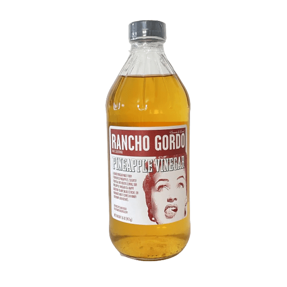Premium Rancho Gordo Pineapple Vinegar - Organic, Artisanal & Unfiltered - Perfect for Salads, Marinades & Cocktails