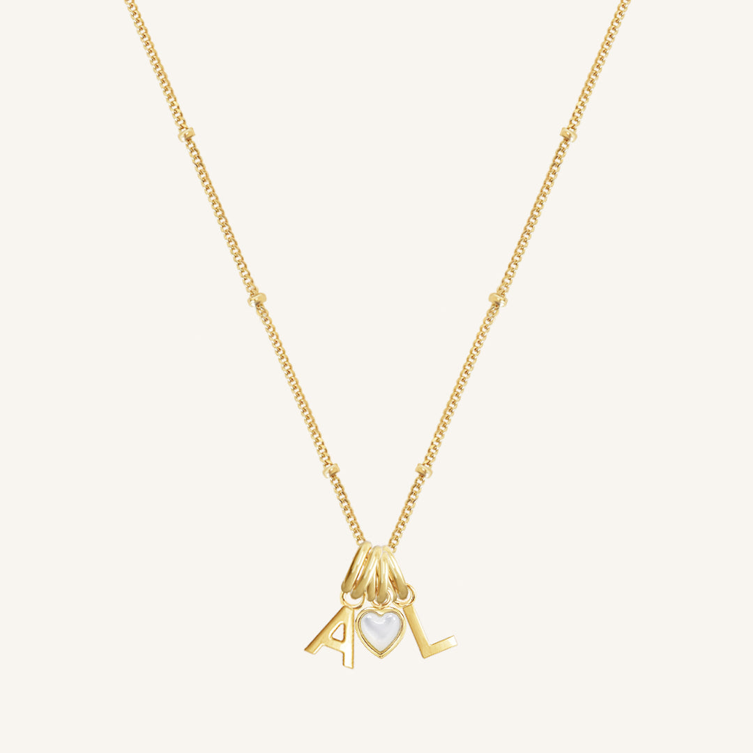 You and Me Matching Charm Necklace Set for Couples - Perfect Gift for Anniversaries, Valentine's Day & Romantic Occasions