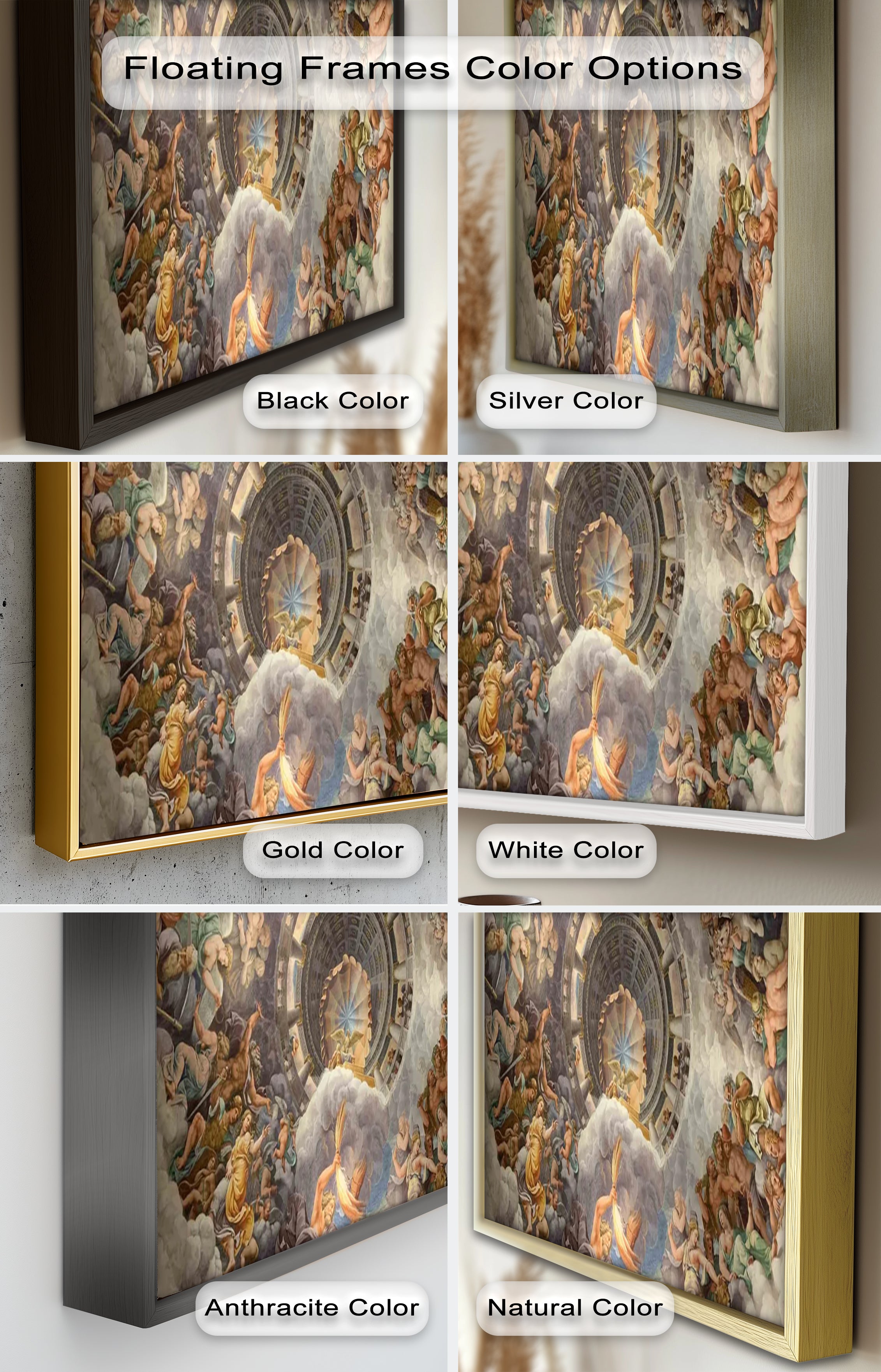 Correggio Assumption of the Virgin - Renaissance Oil Painting Reproduction for Home Decor & Church Art