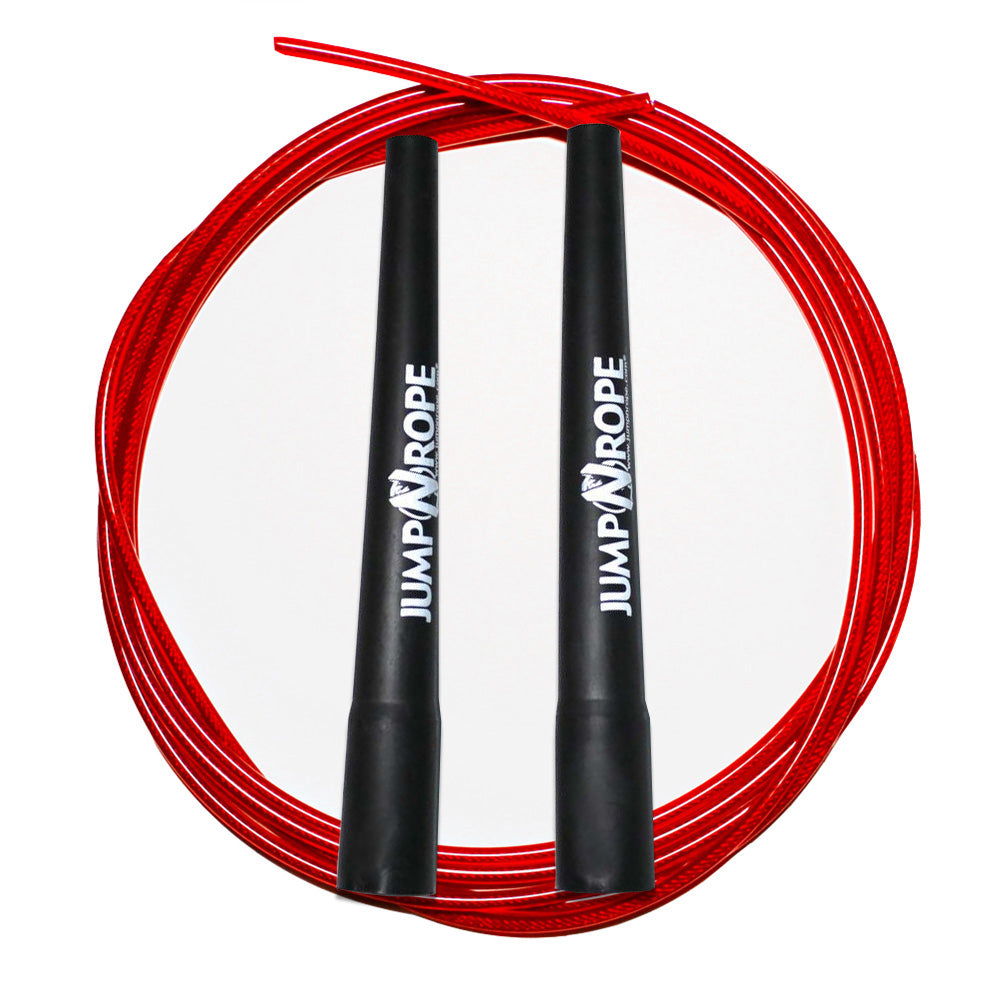 JumpNRope Crossover Freestyle 2.5 - Best Speed Jump Rope for CrossFit, Boxing & Fitness Training - Perfect for Home Gym, Workouts & Weight Loss