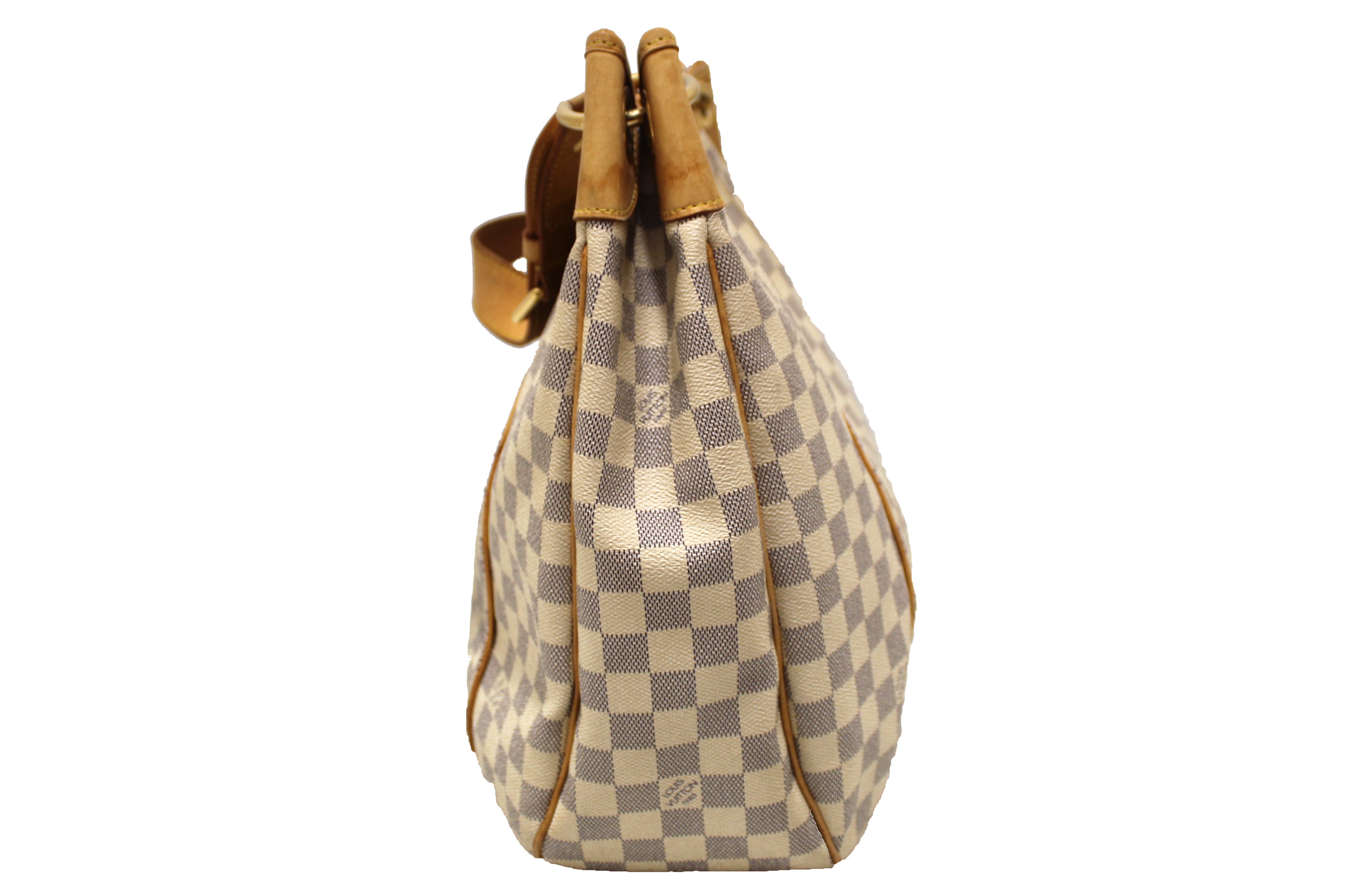 Authentic Louis Vuitton Damier Azur Galliera GM Shoulder Bag - Luxury Designer Handbag for Women, Perfect for Work, Travel & Everyday Use