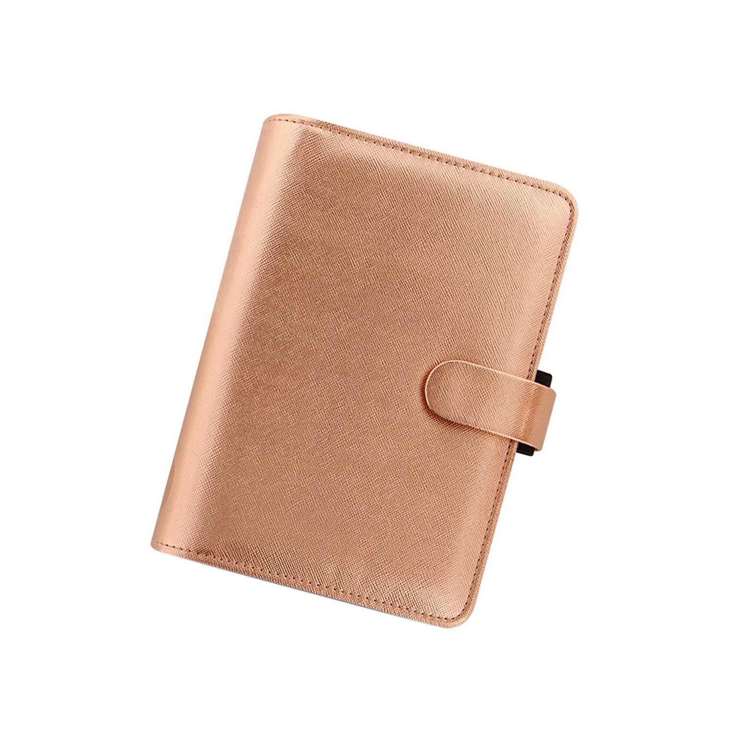 Filofax Personal Saffiano Leather Organizer Planner - Rose Gold | Perfect for Work, School & Daily Productivity