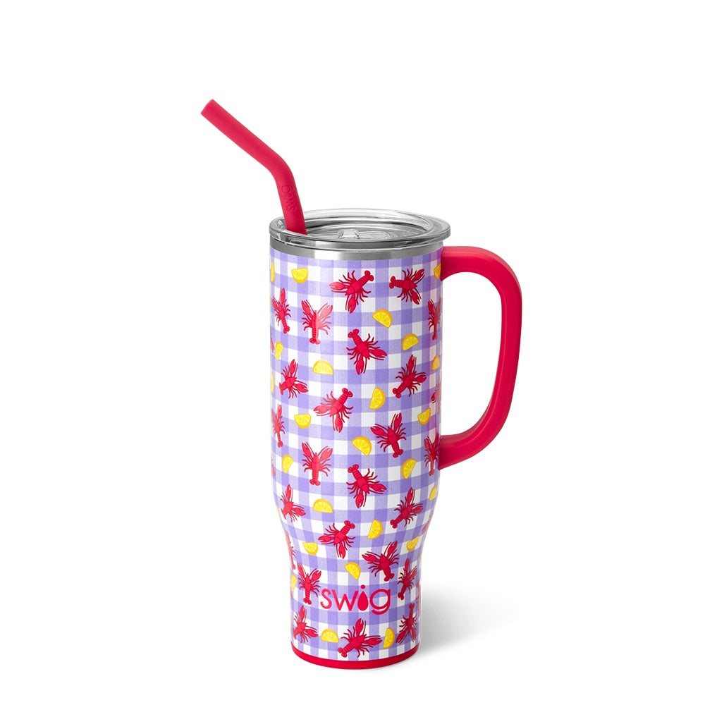 Let the Good Times Boil Mega Mug 30oz - Large Insulated Coffee Cup for Hot & Cold Drinks - Perfect for Home, Office, and Outdoor Adventures