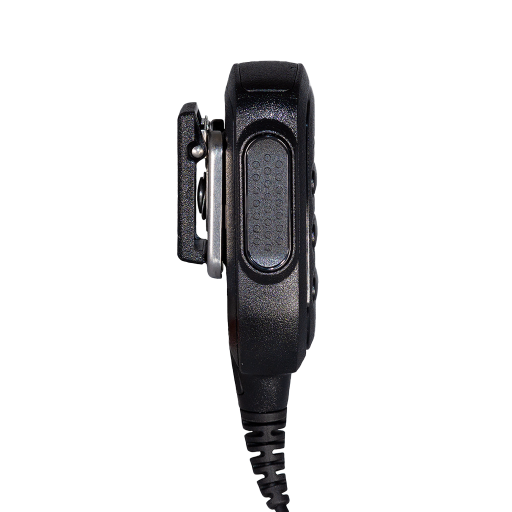 Motorola PMMN4125 Two-Way Radio Remote Speaker Microphone - Hands-Free Communication for Security, Construction & Outdoor Activities