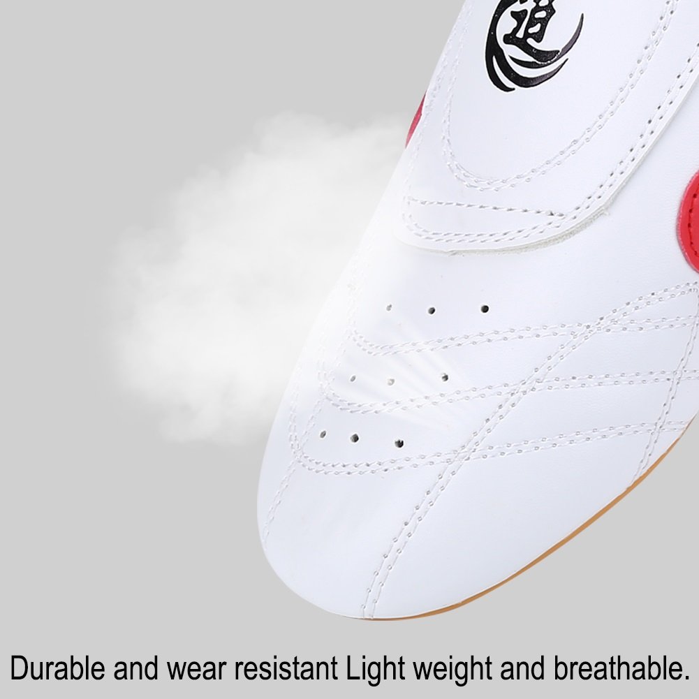 VGEBY Lightweight Breathable Taekwondo Shoes for Men & Women - Martial Arts Training Shoes for Karate, Tai Chi & Kungfu - Size 40 - Perfect for Dojo Practice, Competition & Fitness Training