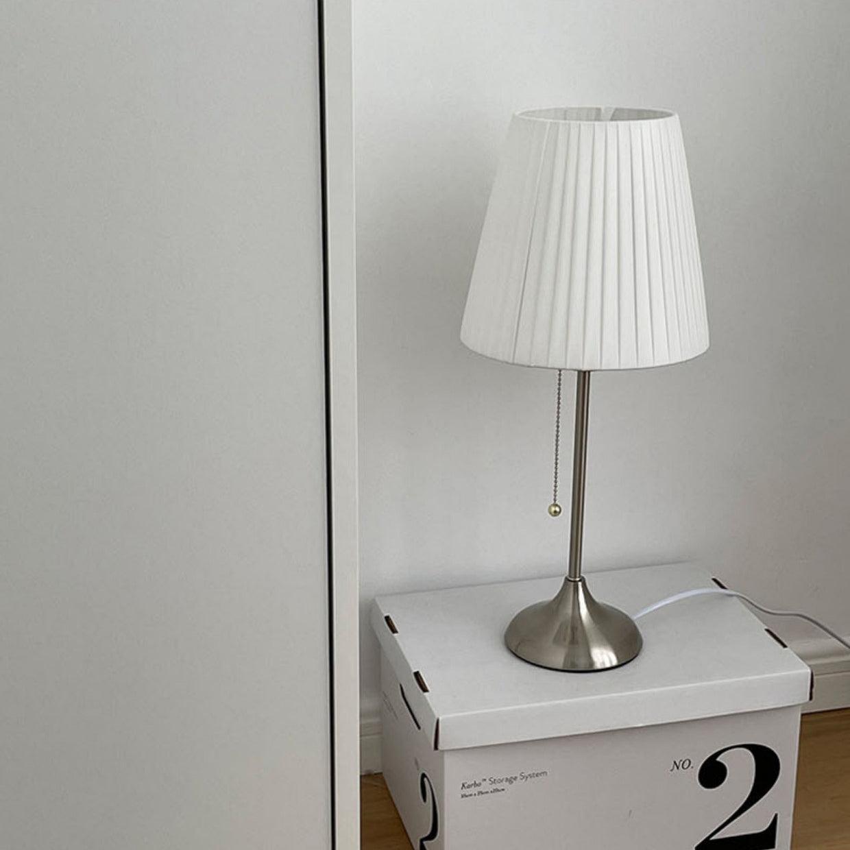 Arstid Modern Table Lamp - Stylish LED Nightstand Light for Bedroom, Living Room & Office - Energy Efficient Reading Lamp with Adjustable Brightness