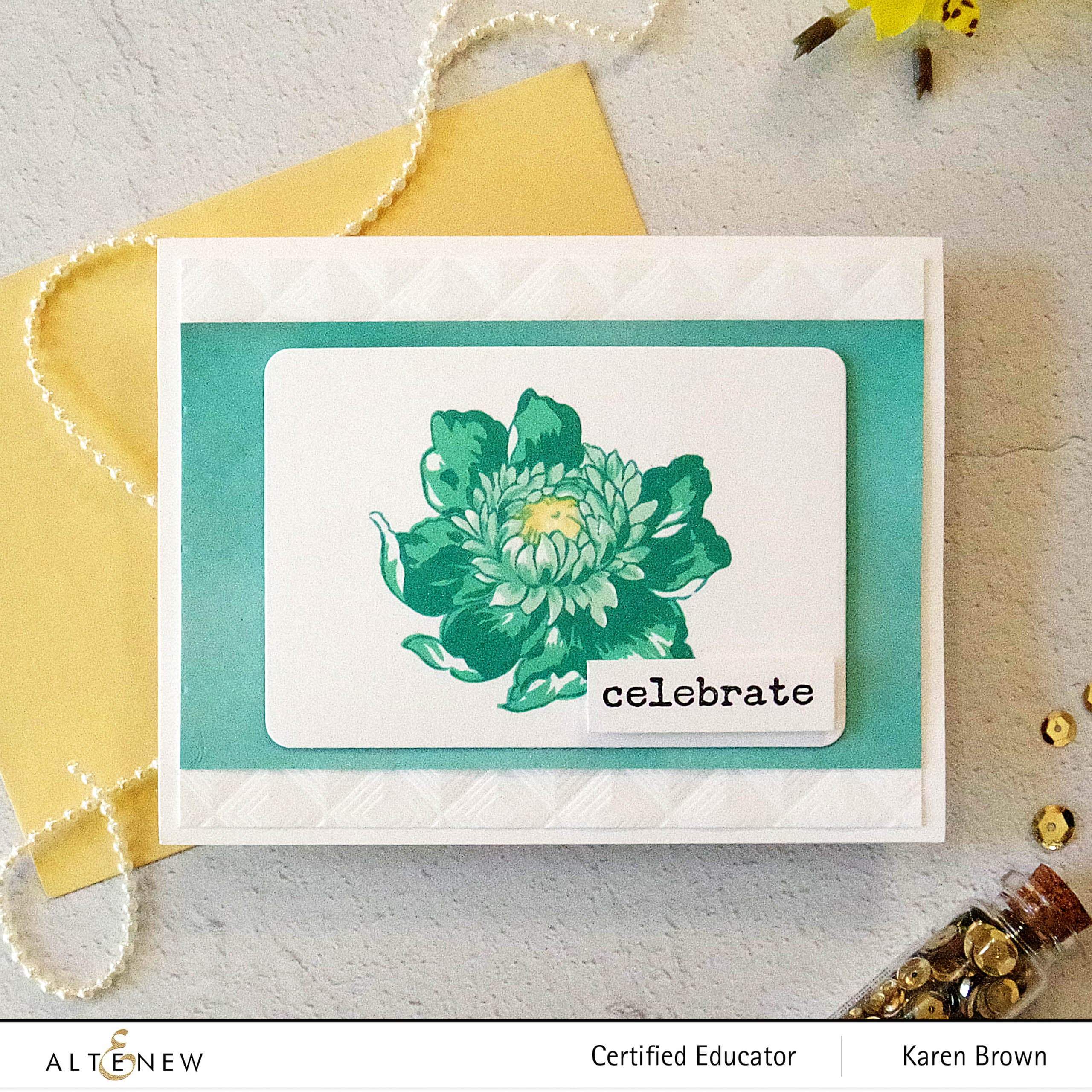 Altenew Anniversary Blooms Bundle - Floral Stamps & Dies Set for Card Making, Scrapbooking, and DIY Crafts - Perfect for Wedding Invitations, Greeting Cards, and Home Decor Projects