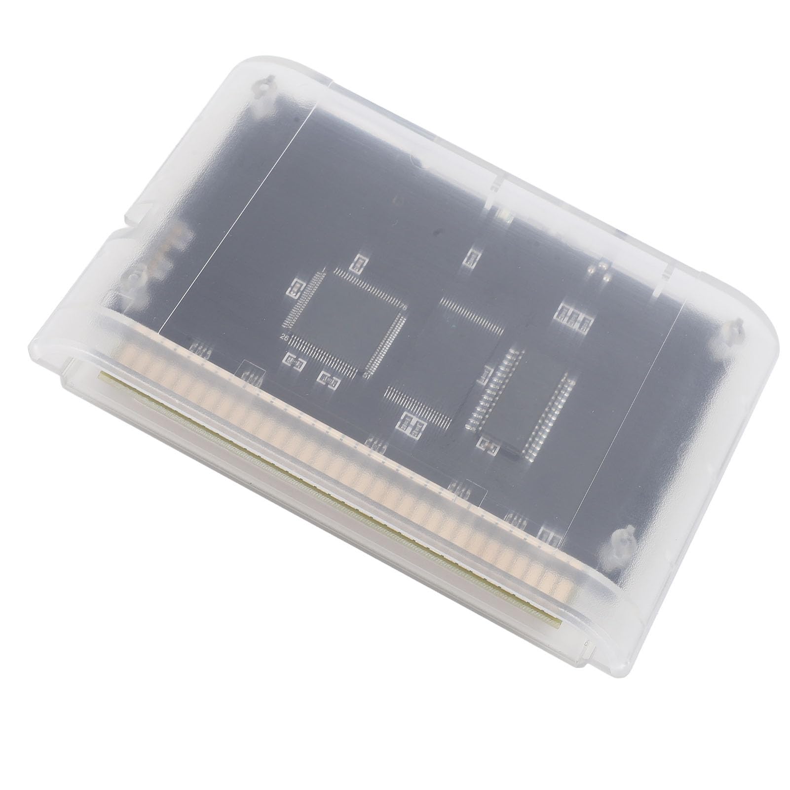 3000-in-1 Retro Game Card - White Transparent Multifunctional Game Video Cassette for Classic Gaming Accessories | Perfect for Nintendo, PlayStation & Retro Gaming Consoles