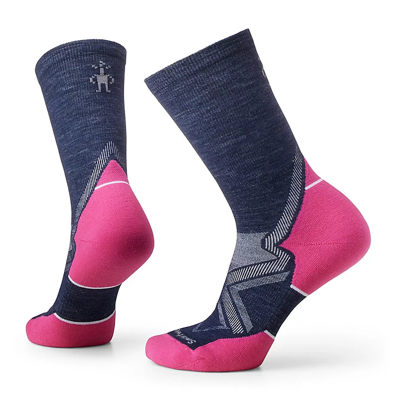 Smartwool Women's Cold Weather Running Crew Socks - Targeted Cushion for Winter Jogging & Outdoor Activities | Merino Wool Thermal Socks for Hiking, Skiing & Snow Sports