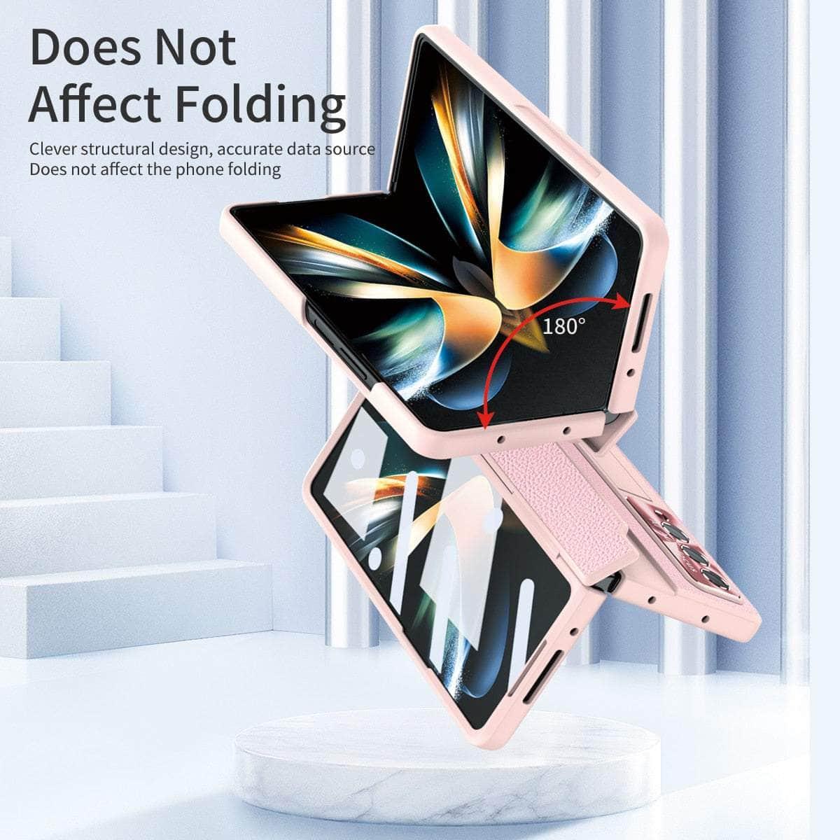 Samsung Galaxy Z Fold 5 Screen Protector - Tempered Glass for Z Fold 5 Case - HD Clear, Anti-Scratch, Bubble-Free - Perfect for Work, Gaming & Daily Use