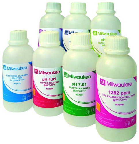 Milwaukee MA9015 pH/ORP Storage Solution, 230mL - Ideal for Laboratory, Aquarium & Hydroponics pH Meter Maintenance