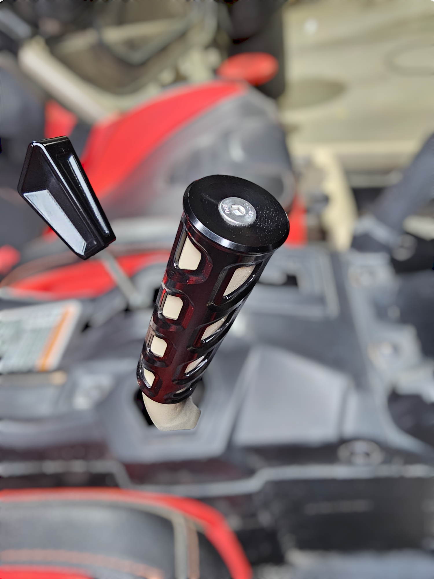 Can Am X3 Maverick Grab Handle - Anodized Black Finish for 2017 to Current Models - Heavy Duty Off-Road Accessory for UTV & Side-by-Side Adventures