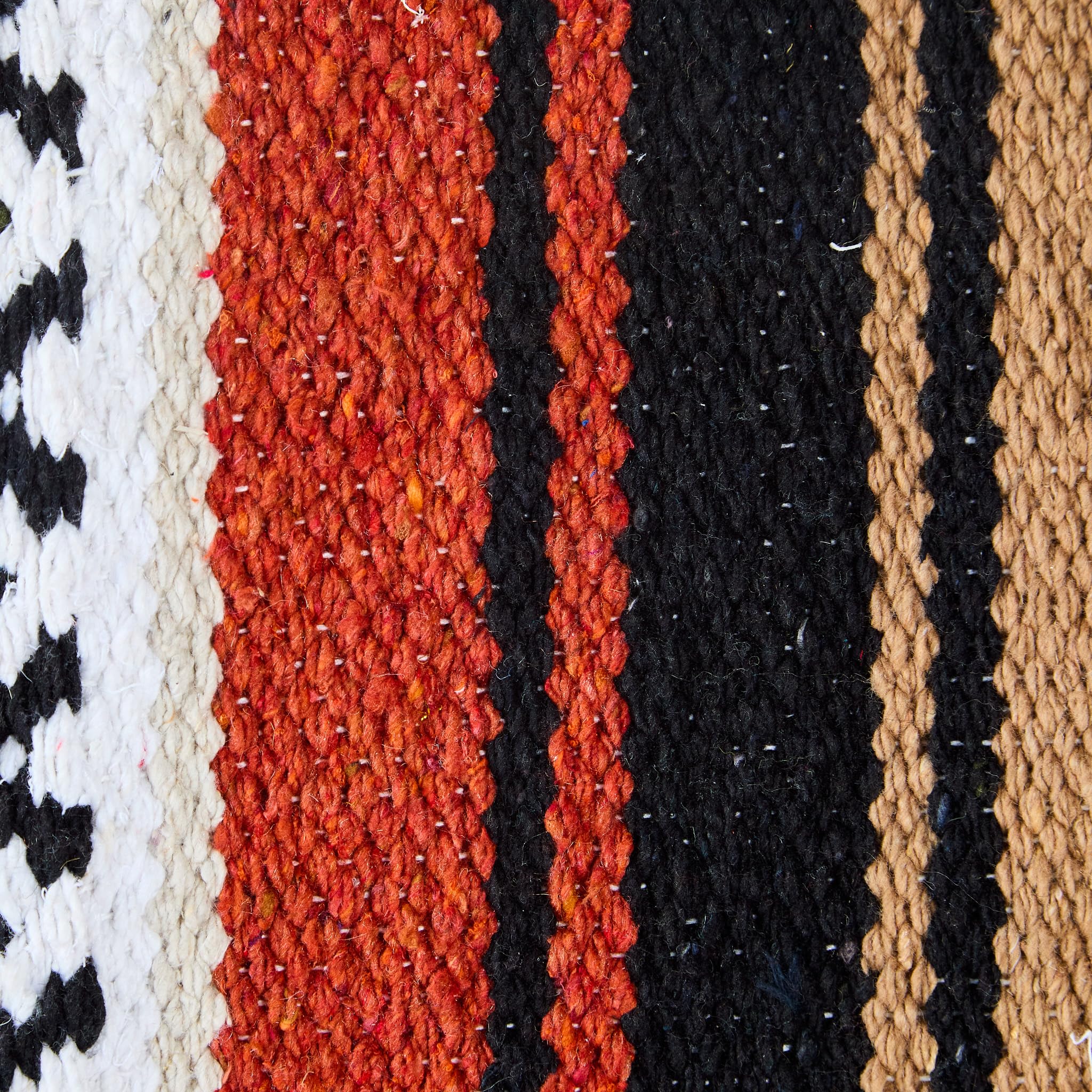 Mayatex Rust Hogan Acrylic Blend 30x60 Saddle Blanket - Durable Horse Riding Blanket for Western Equestrian & Ranch Use