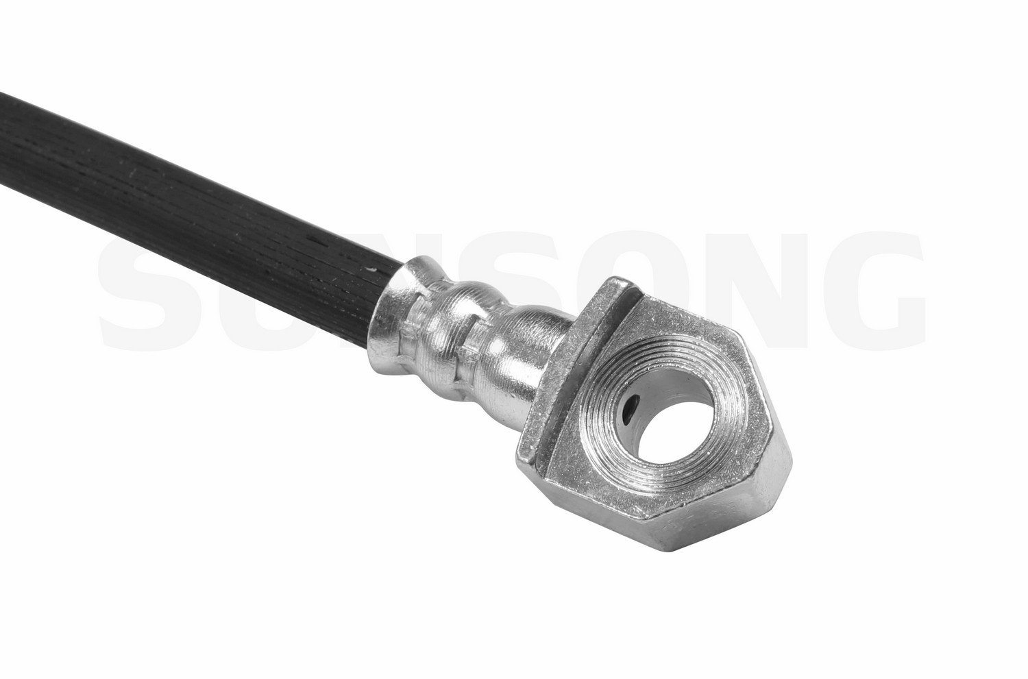 Sunsong 2202865 Brake Hydraulic Hose - High Performance Replacement Hose for Cars, Trucks & SUVs - Durable DOT Approved Brake Line for Safe Stopping Power - Perfect for Off-Roading, Towing & Daily Commuting