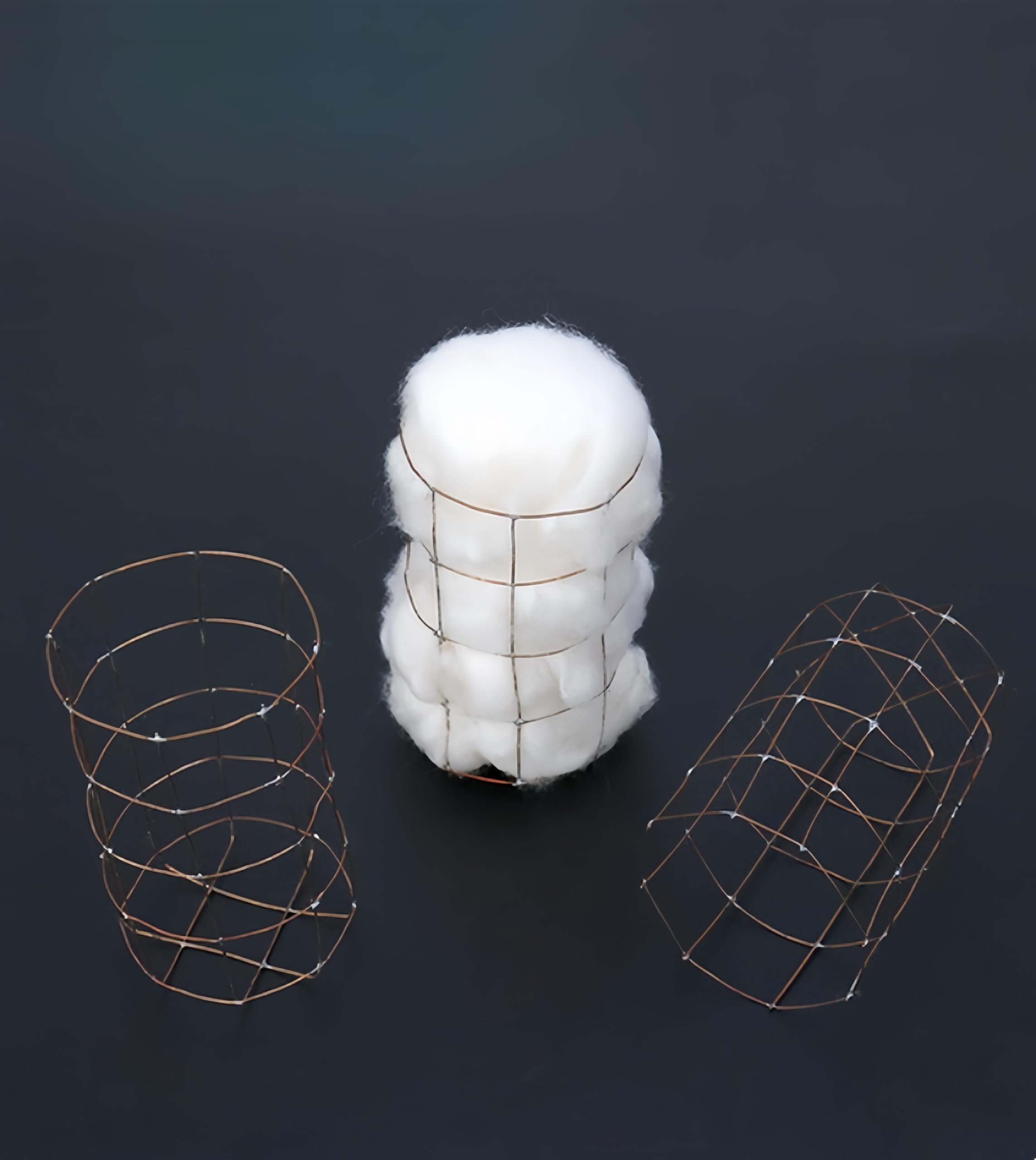 Premium Cotton Detection Copper Wire Basket - 2.7g ± 0.3g Lab Drainage Basket for Scientific Experiments | Ideal for Laboratory Sample Processing & Chemical Filtration