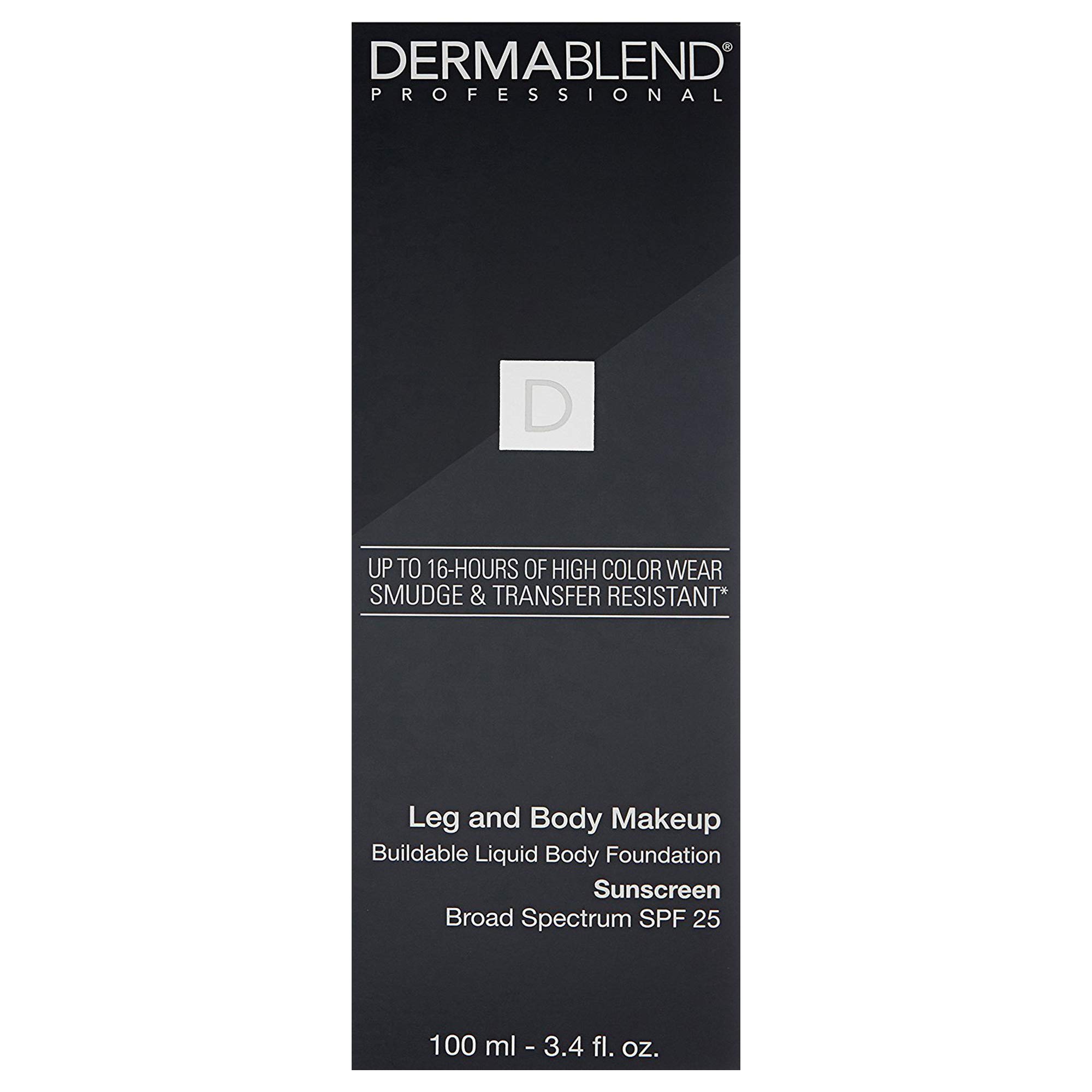 Dermablend Leg and Body Makeup Foundation - Full Coverage Waterproof Concealer for Scars, Tattoos & Imperfections | Long-Lasting Formula for Everyday Wear & Special Occasions