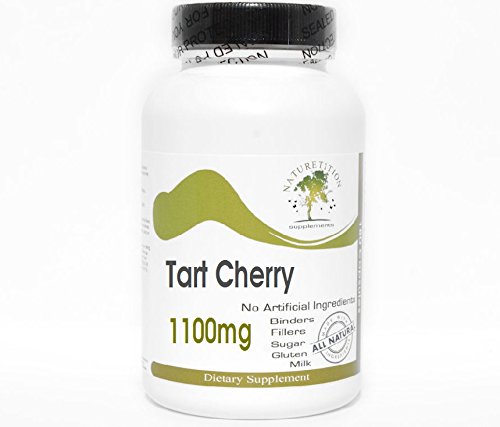 Premium 1100mg Tart Cherry Extract Capsules - 240 Count, No Additives, Natural Supplement for Joint Support & Sleep Aid | Ideal for Athletes & Nighttime Wellness
