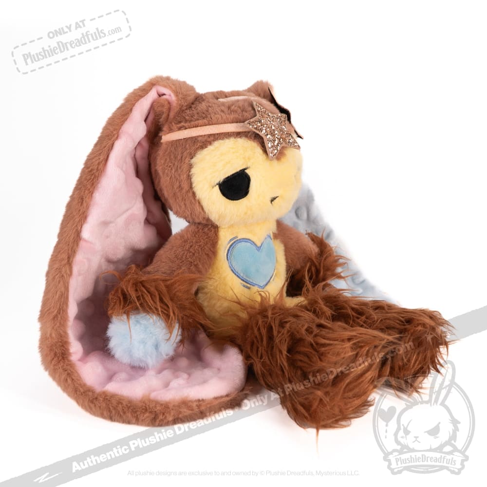 Plushie Dreadfuls POTS V2 Rabbit Stuffed Animal - Soft Cuddly Plush Toy for Kids, Anxiety Relief & Comfort, Perfect Gift for Collectors & Stress Relief