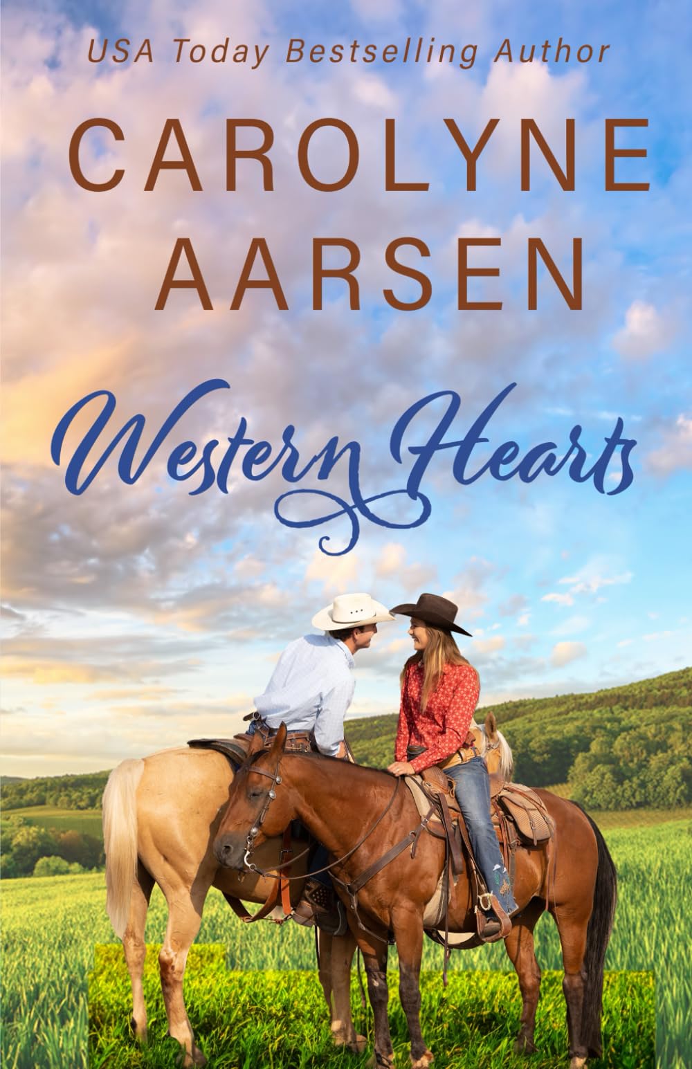 Western Hearts: A Sweet Cowboy Romance Novel - Cowboys of Aspen Valley Series | Perfect for Western Lovers, Vacation Reading & Book Club Discussions