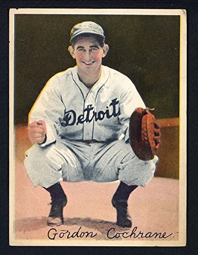 1936 R312 Pastel Mickey Cochrane Detroit Tigers Baseball Card EX 423392 Kit Young - Vintage Sports Collectible for Display & Investment