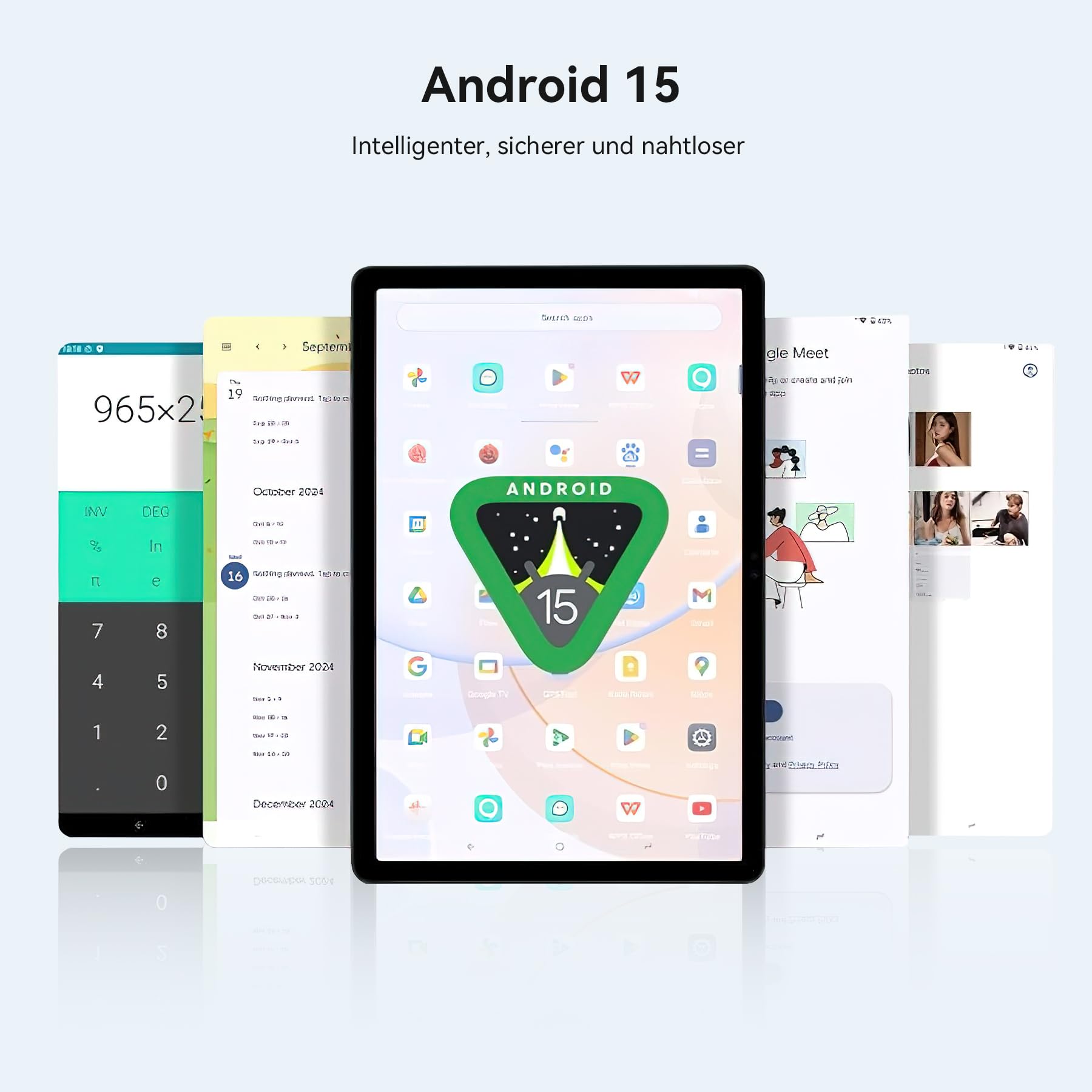 Blackview Mega2 Android 15 Tablet 12 Inch, 24GB RAM + 256GB ROM, 2K FHD Large Display Gaming Tablet, Octa Core T615, 9000mAh Battery, Dual 4G LTE + 5G WiFi, WideVine L1, Dual Camera, Face ID, GPS - Perfect for Gaming, Streaming & Productivity on the Go