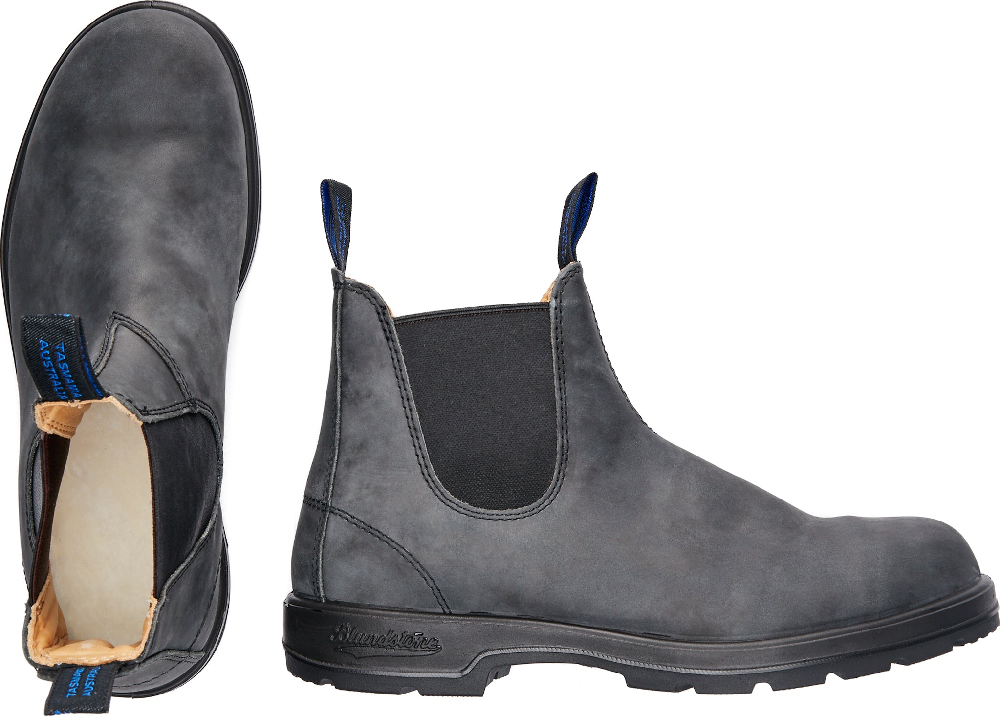 1478 Winter Thermal Classic Rustic Black Boots - Unisex Waterproof Snow Boots for Men & Women | Warm Slip-Resistant Outdoor Boots for Hiking, Snowshoeing & Cold Weather Activities