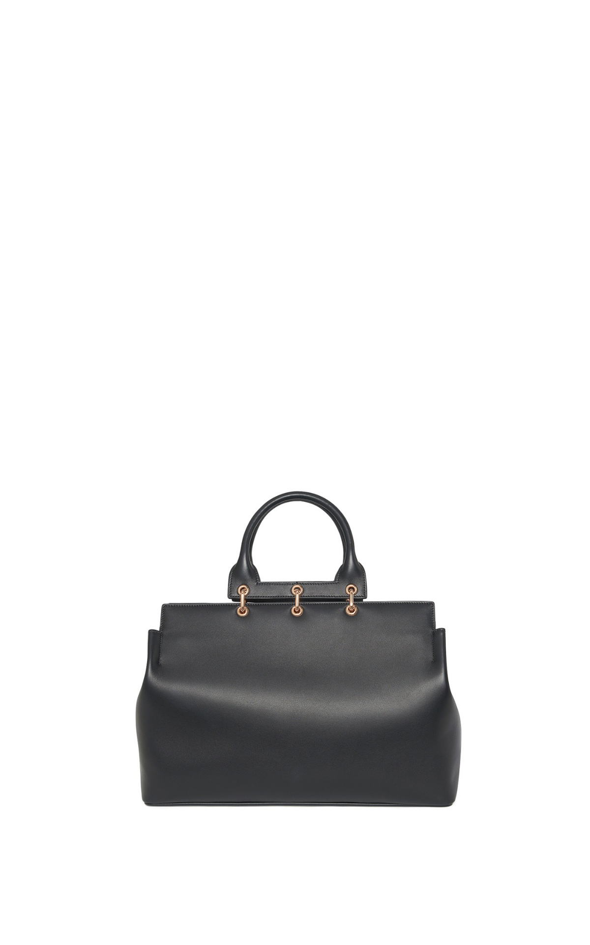 Small Amethyst Bag in Black Nappa Leather - Elegant Vegan Leather Crossbody Purse for Women | Perfect for Date Night, Work & Travel Accessories