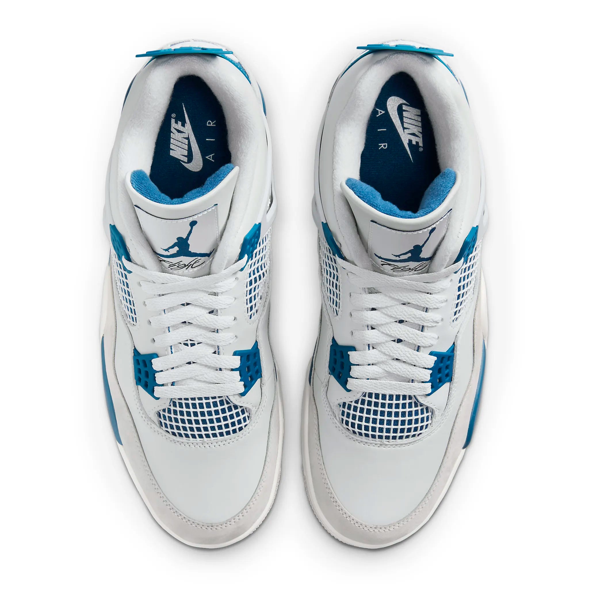 Air Jordan 4 Retro Military Blue Men's Basketball Shoes - Classic Sneakers for Streetwear & Casual Outfits | Perfect for Sports, Gym & Everyday Wear