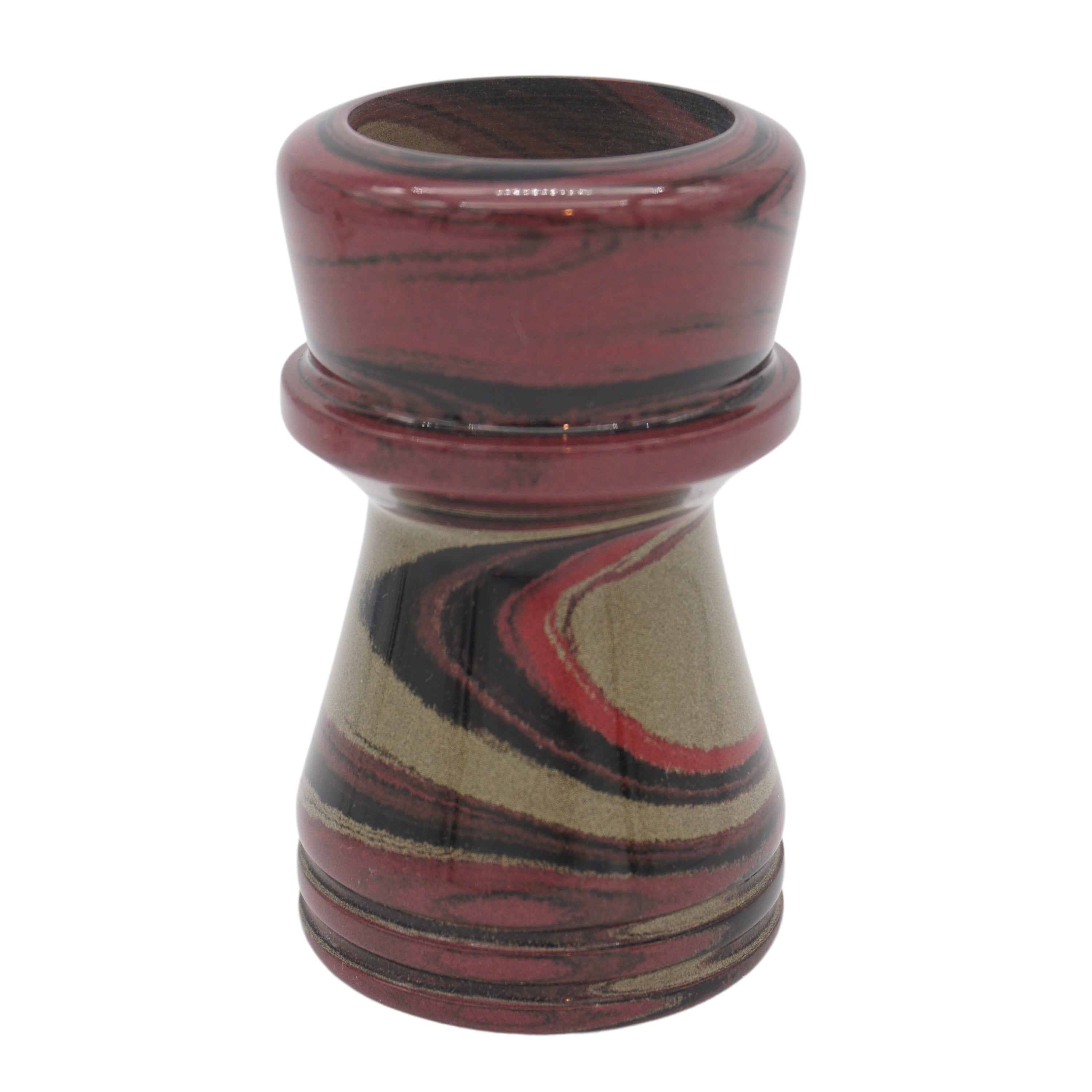 Premium Mars Ebonite Handcrafted Shaving Brush Handle - Fits 28mm & 30mm Knots - Perfect for Wet Shaving & Grooming Gifts for Men