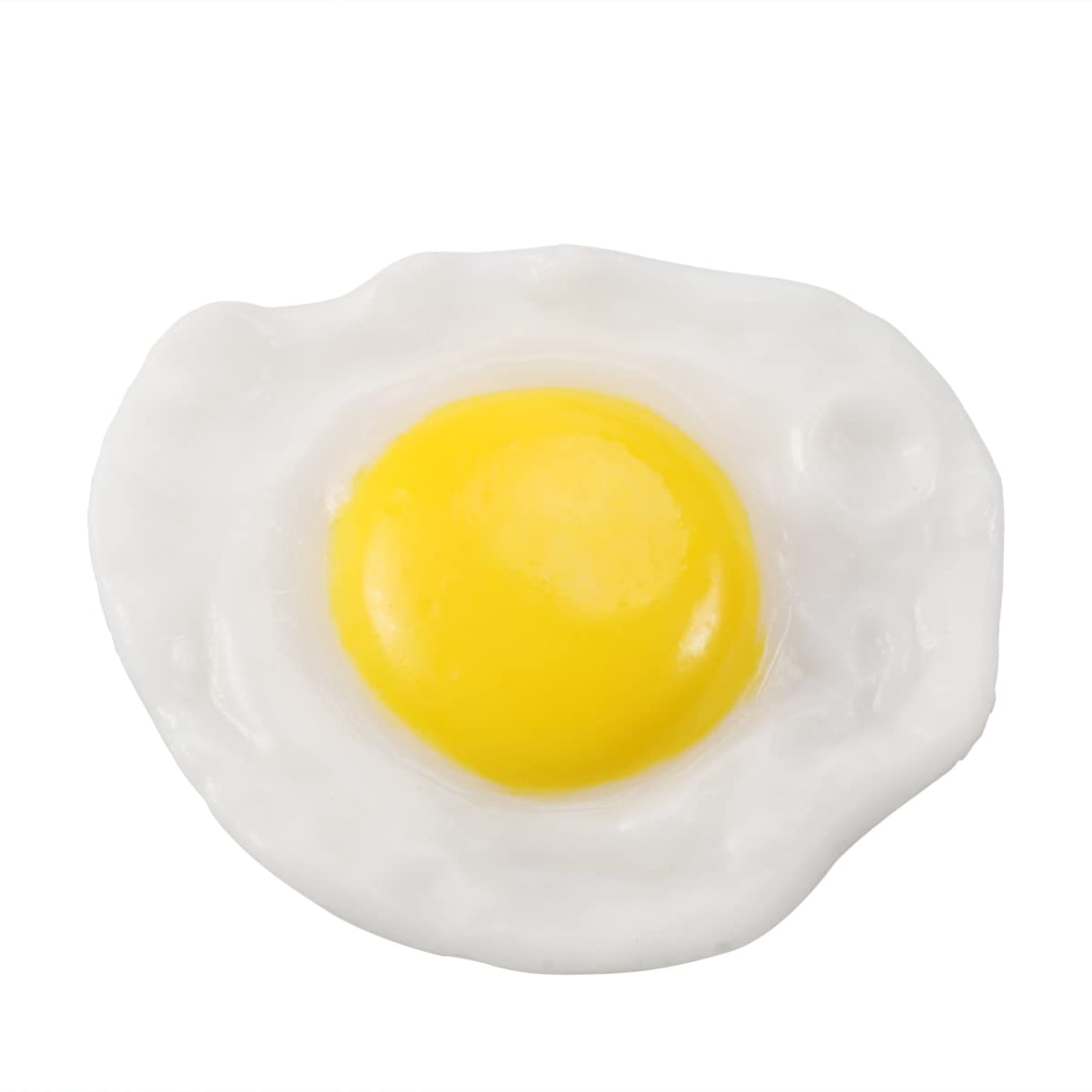 ABOOFAN Mini Soft Squishy Poached Egg Stress Relief Toy - Cute Decompression Fidget Toy for Kids & Adults | Perfect for Anxiety Relief, Office Desk, Travel & Sensory Play