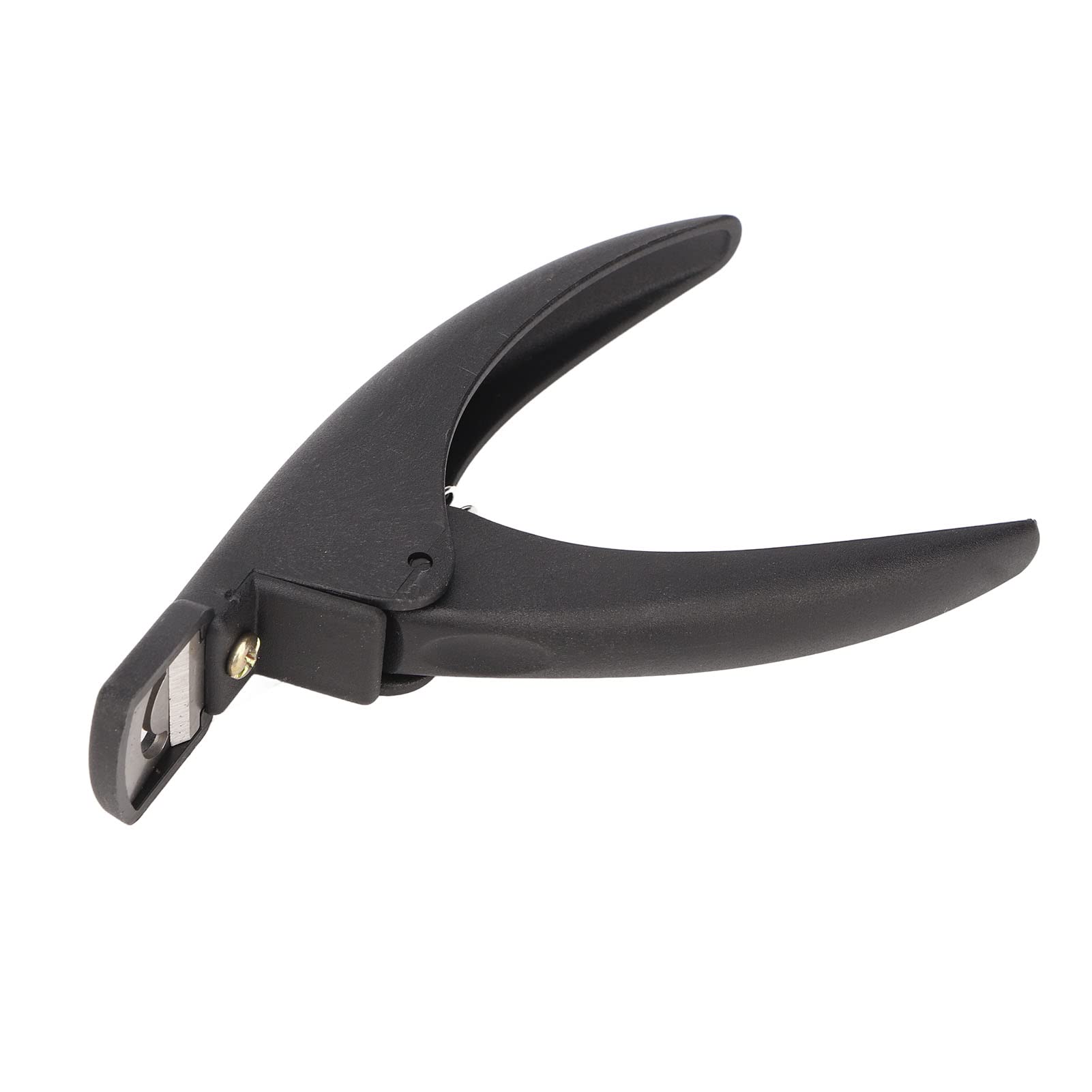 Professional Nail Tip Cutter - Portable Manicure Clipper for False Nails & French Tips (Black) | Perfect for Salon, Home Use & Travel Nail Care