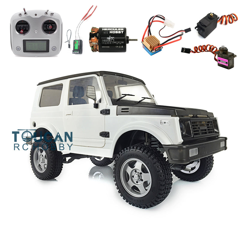 1/6 Scale Capo SIXER1 RC Crawler - Metal Chassis, Plastic Cabin, ESC, Servo & LED Light System for Off-Road Adventure | Radio Controlled Rock Crawler for Outdoor Hobbyists & Trail Enthusiasts