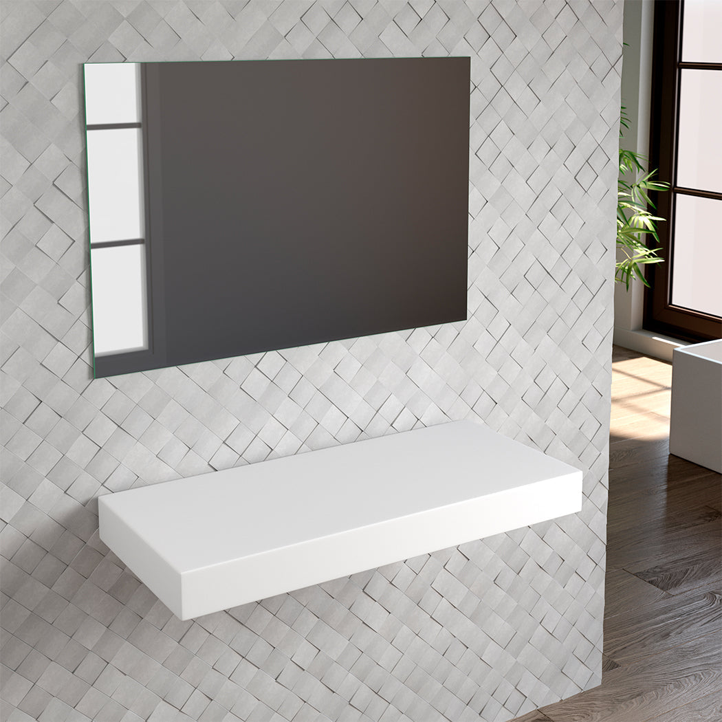 DAX Bayside Single Counter Vanity Top - Premium Bathroom Sink Countertop for Modern Homes, Perfect for Master Bath & Powder Room Renovations