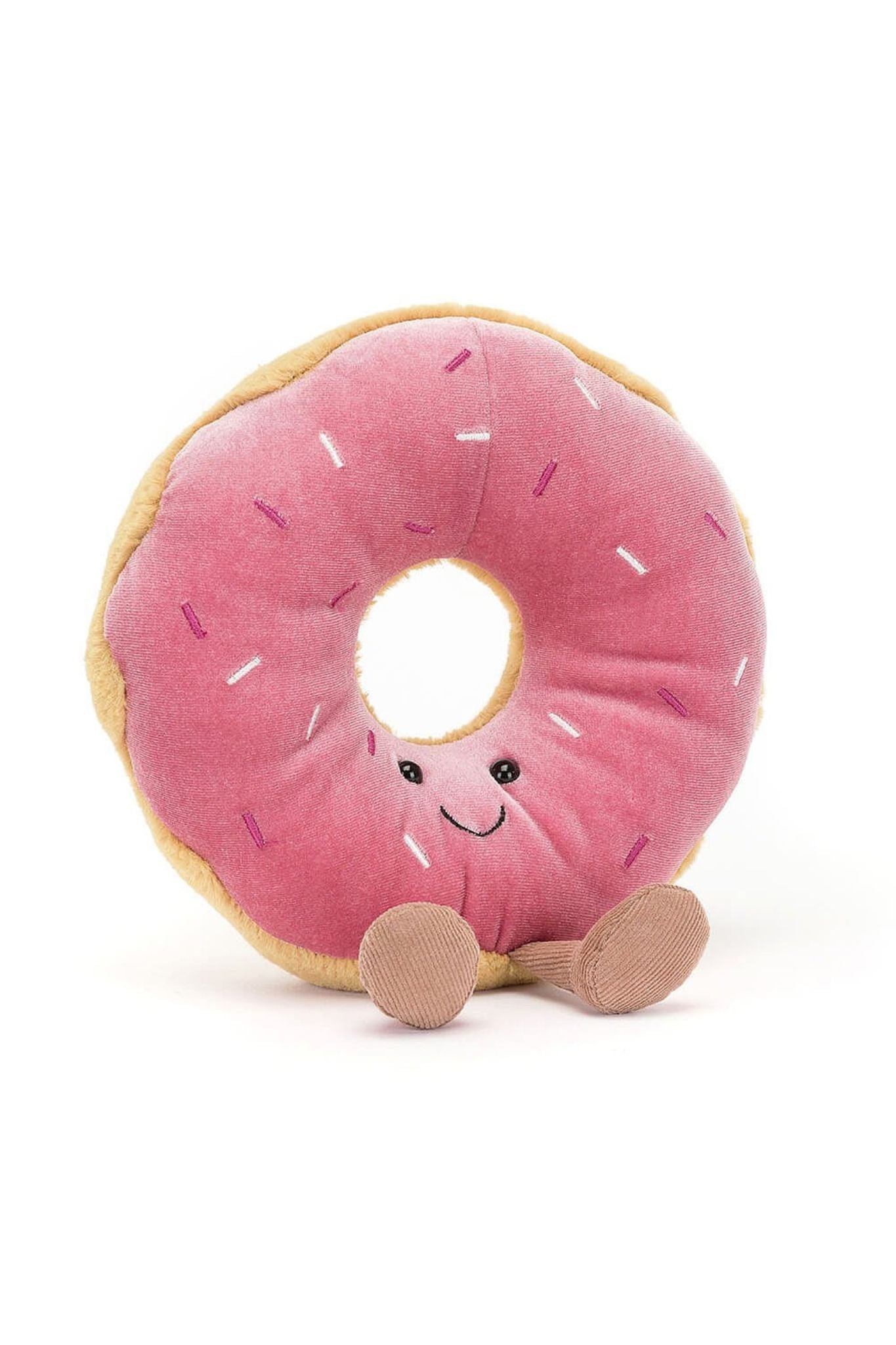 Jellycat Amuseables Doughnut Plush Toy - Soft & Cuddly Donut Stuffed Animal for Kids & Adults | Perfect Gift for Birthdays, Valentine's Day & Home Decor