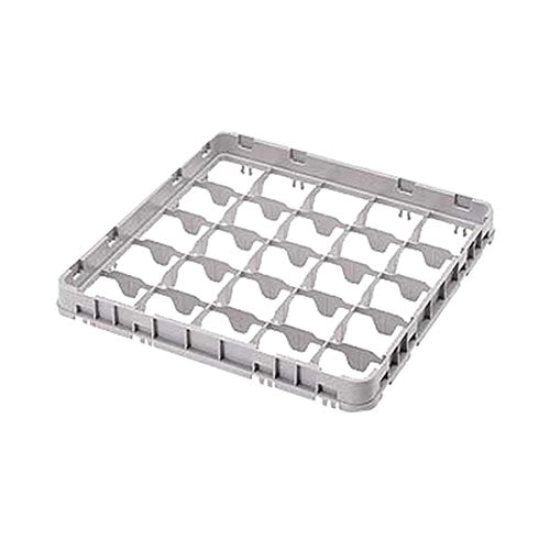 Cambro 36E2151 Camrack Full Size Half Drop Extender - 36 Compartment Soft Gray Food Storage Rack for Commercial Kitchens, Restaurants & Catering Services - Durable Organizer for Baking Sheets, Trays & Pans