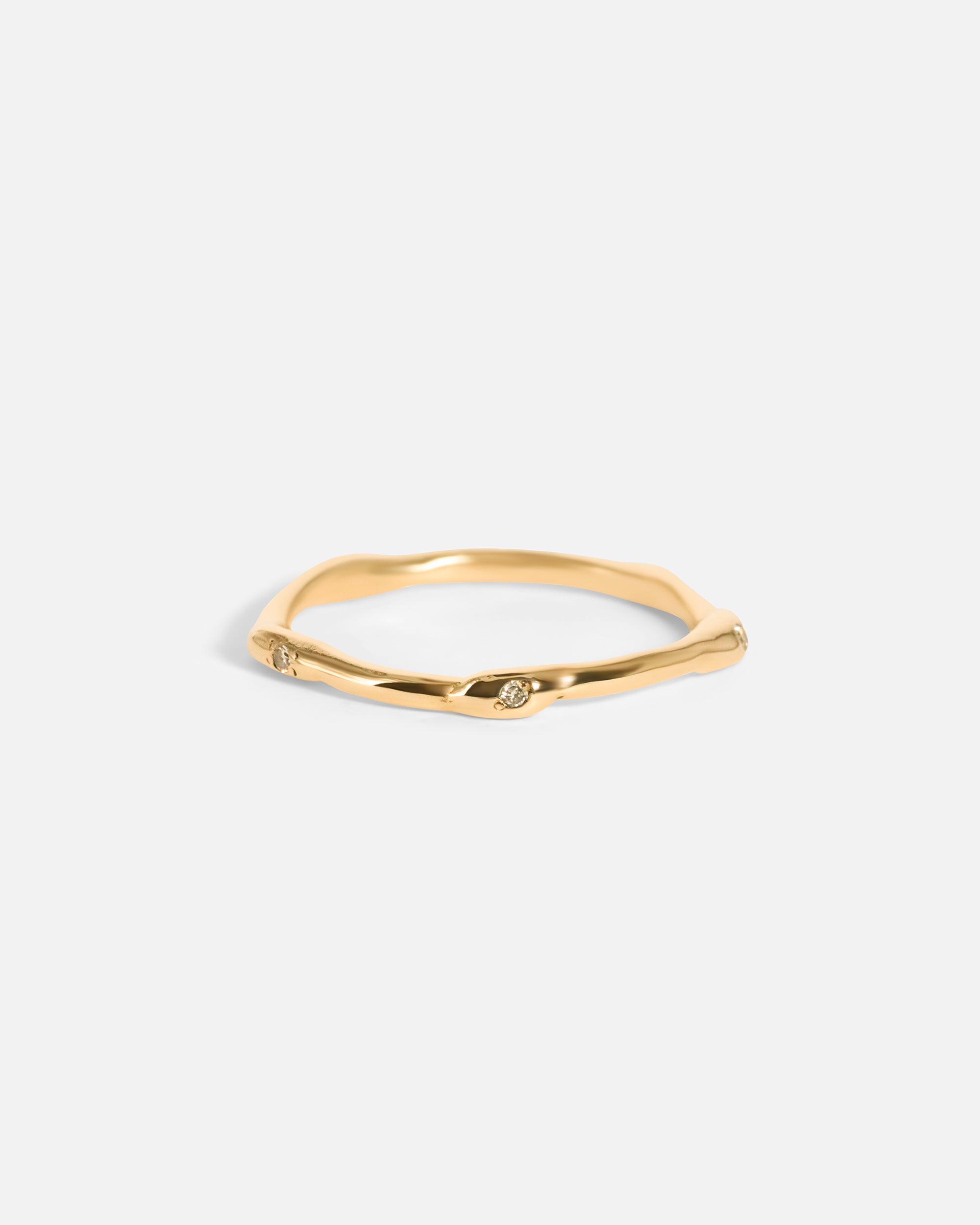 Diamond Branch Band - Elegant Floral Vine Ring for Women, Perfect for Weddings, Parties & Everyday Wear