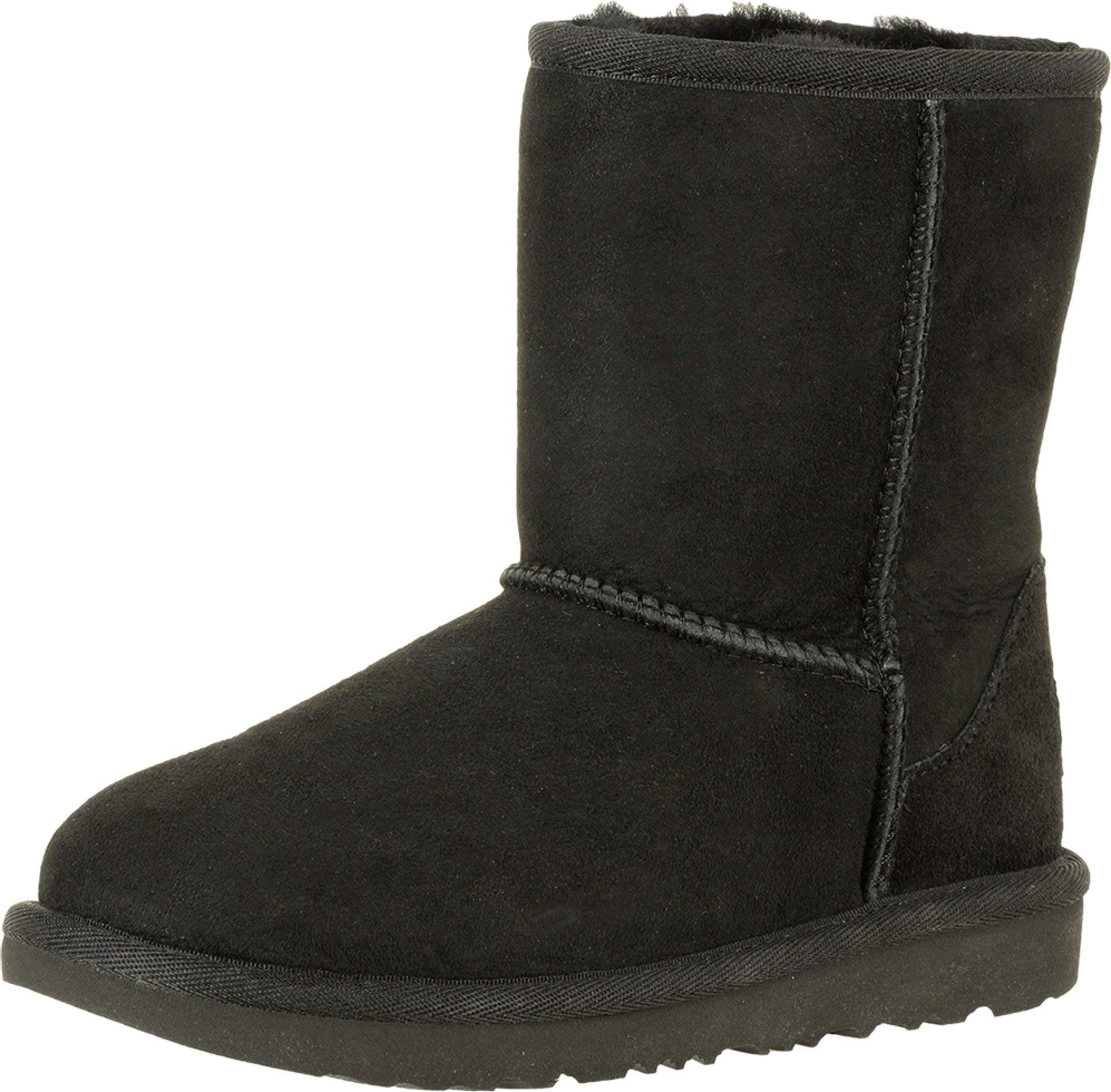 UGG Kids' Classic II Fashion Boots - Waterproof Winter Snow Boots for Girls & Boys | Warm & Cozy Sheepskin Booties for School, Play & Outdoor Activities