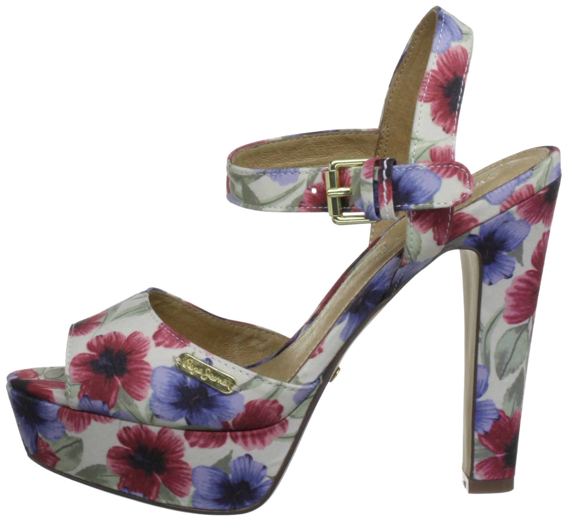 Pepe Jeans Women's London Platform Heels - Stylish High Heel Shoes for Women | Perfect for Parties, Weddings & Night Out
