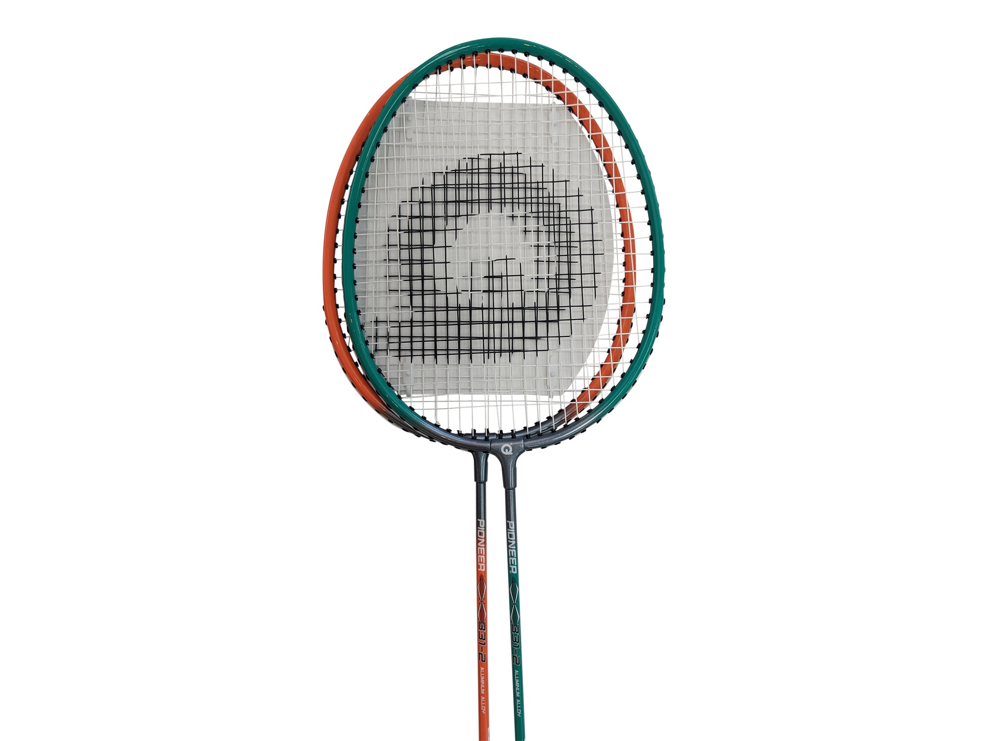 Qiangli 331 Professional Badminton Rackets Set of 2 - Lightweight Carbon Fiber Racquets for Beginners & Advanced Players - Perfect for Indoor/Outdoor Games, Training & Tournaments