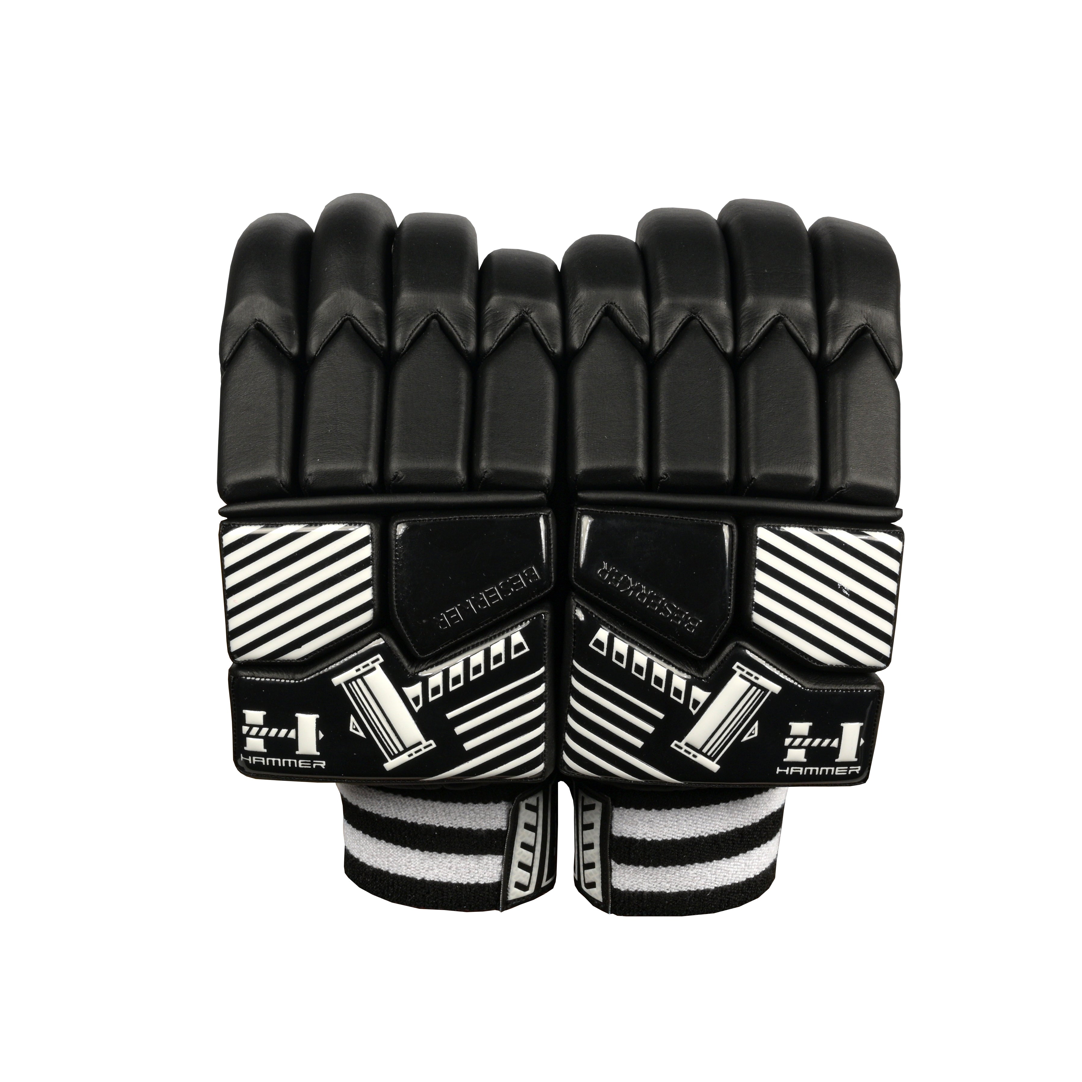 Hammer Beserker Batting Gloves 2025 - Black Baseball Gloves for Hitting & Training - Perfect for Baseball Practice, Batting Cage & Field Games