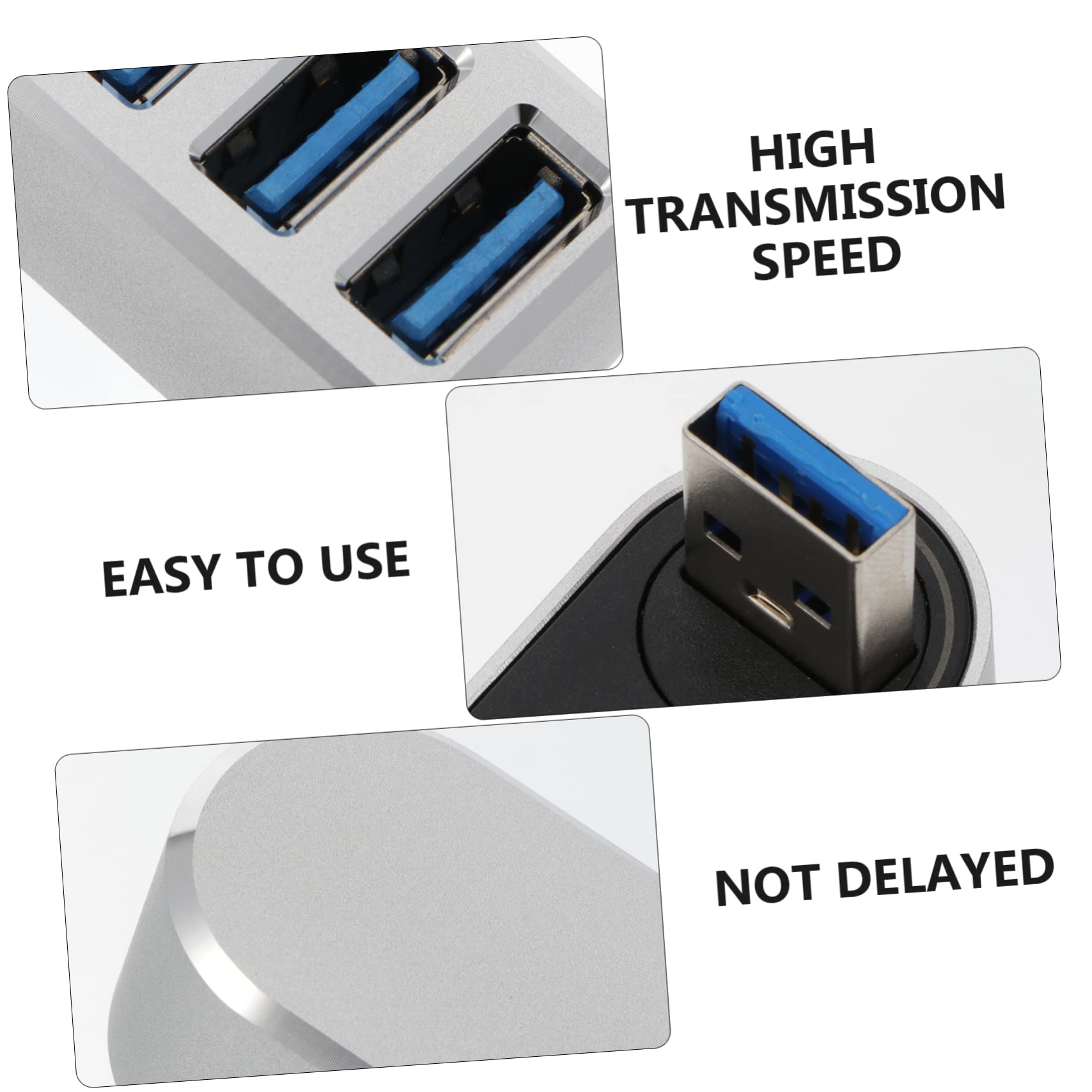 2-in-1 USB Card Reader & Flash Drive - Aluminum Alloy Portable Storage for Laptop/PC