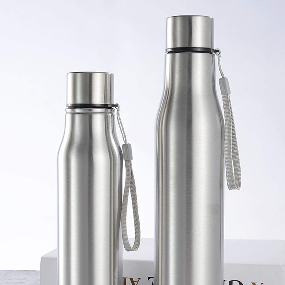 750ml & 1000ml Stainless Steel Water Bottle - Insulated Sports Water Cup for Cycling, Hiking & Gym | Leakproof Portable Drinking Bottle for Outdoor Activities & Daily Use