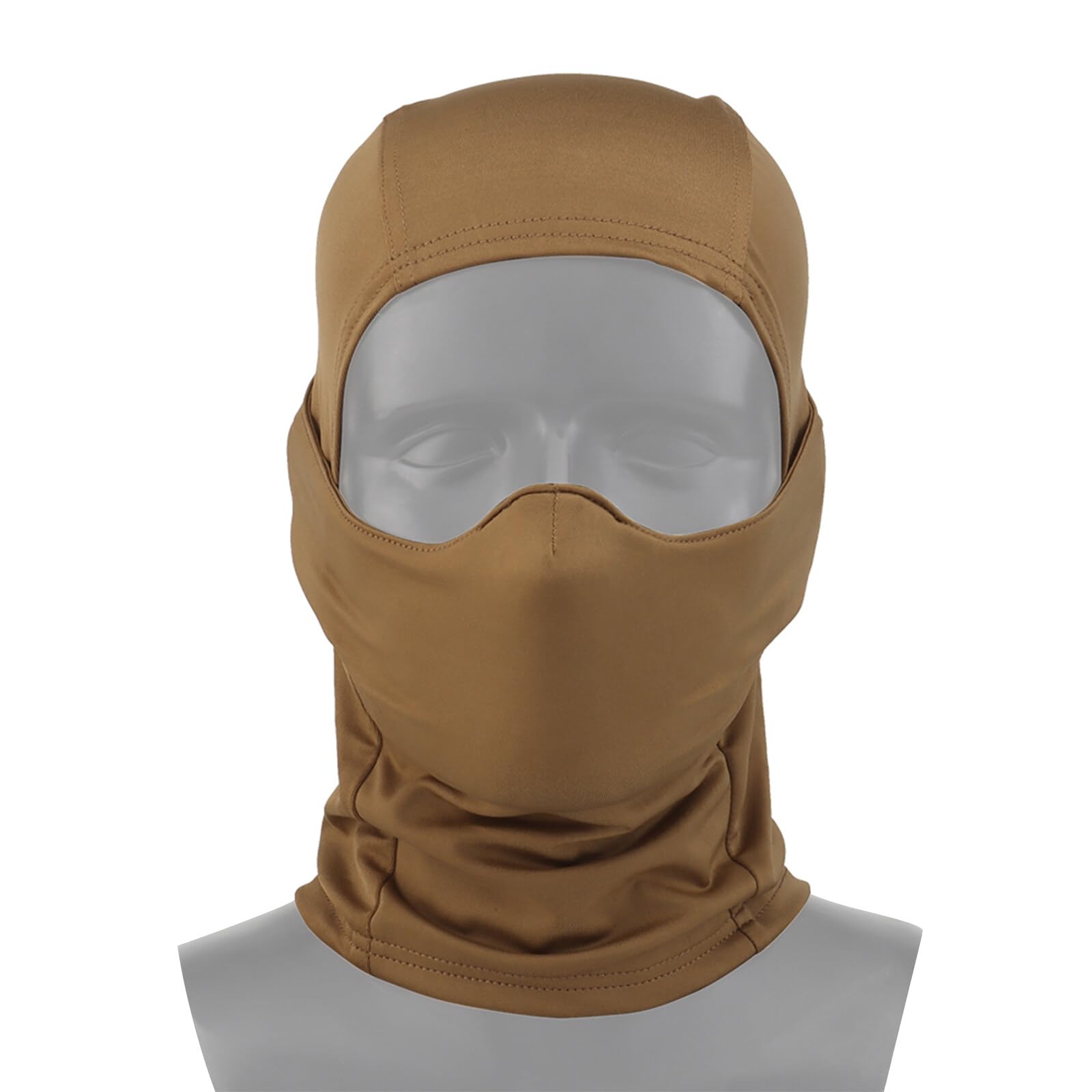 AOUTACC Balaclava Airsoft Mask - Tactical Ninja Style Full Face Protective Mask - Soft Silicone for Airsoft, Cycling & Outdoor Sports - Perfect for Paintball, Motorcycling & Winter Activities