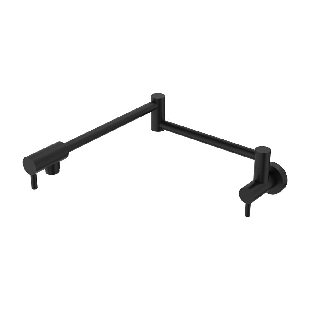 Fienza 228120B Kaya Matte Black Pot Filler Faucet - High Arc Kitchen Sink Faucet for Easy Pot Filling, Ideal for Stove, Cooktop & Soup Making